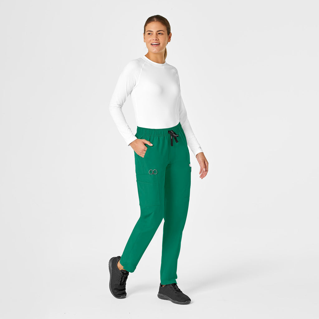 Force Essentials C51213 Straight Leg Scrub Pants Hunter