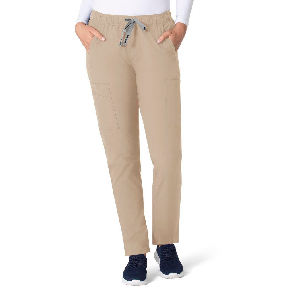 Force Essentials C51213 Straight Leg Scrub Pants Khaki
