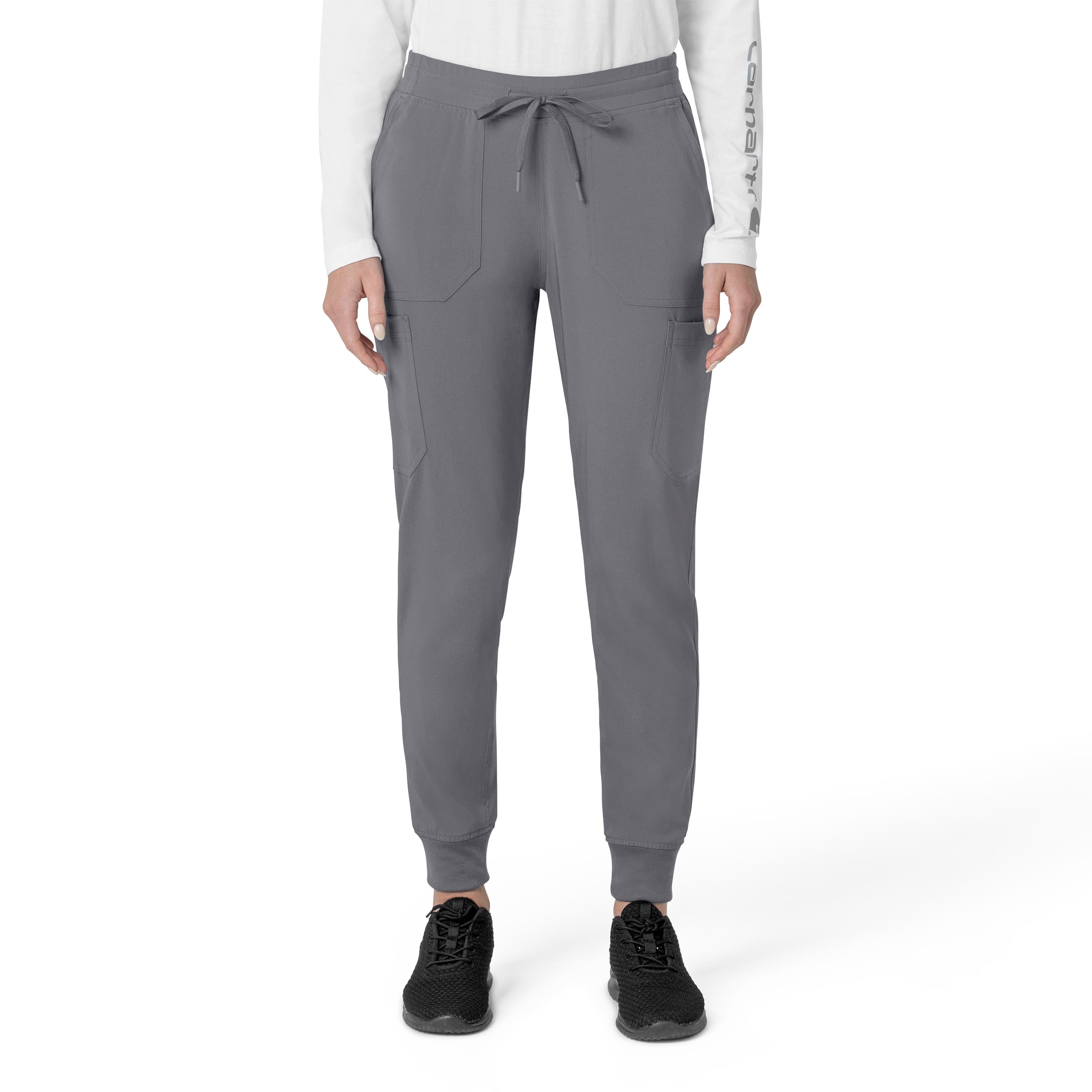 Force Cross-Flex C53110 Cargo Jogger Scrub Pants Pewter