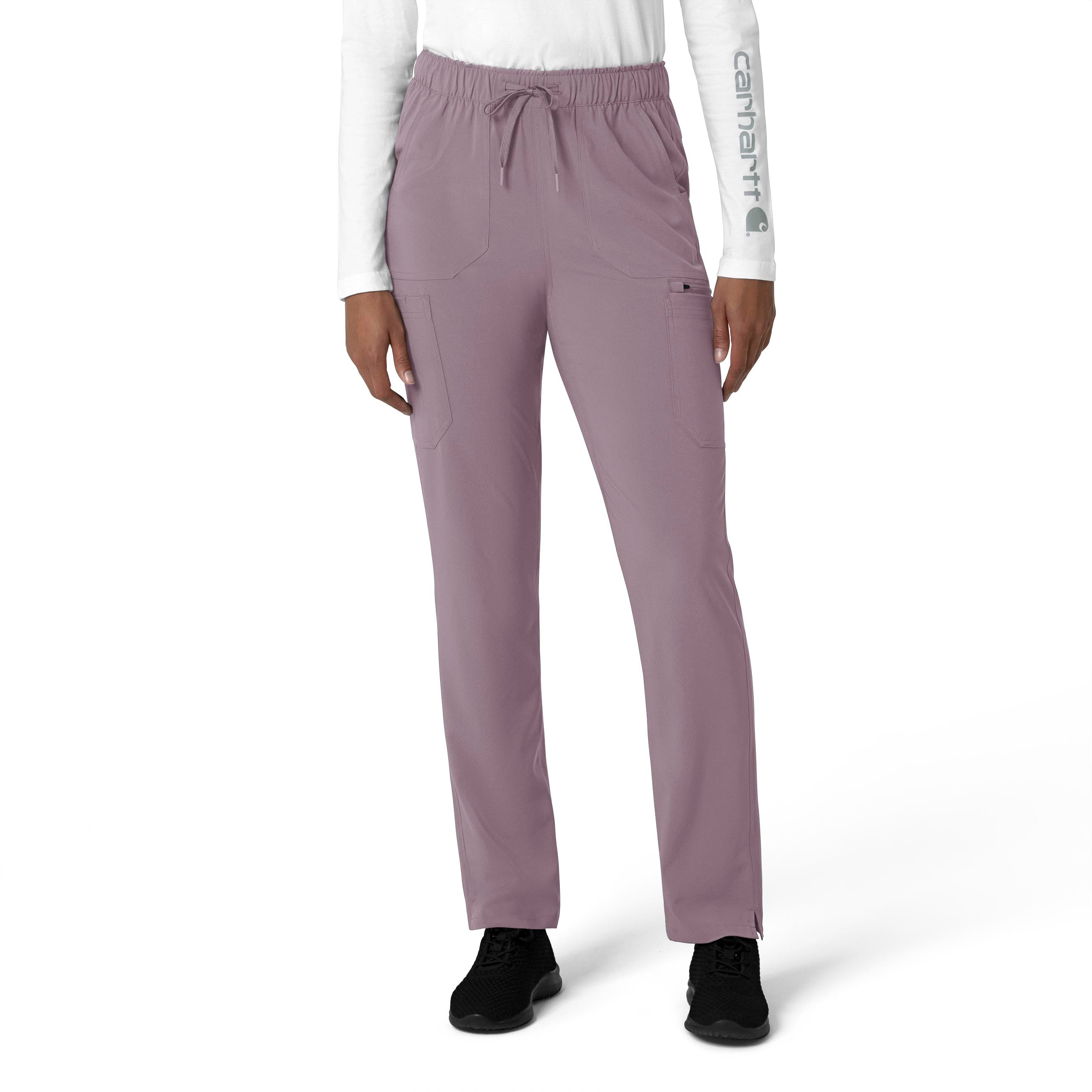 Force Cross-Flex C53210 Straight Leg Cargo Scrub Pants Lavender Mist