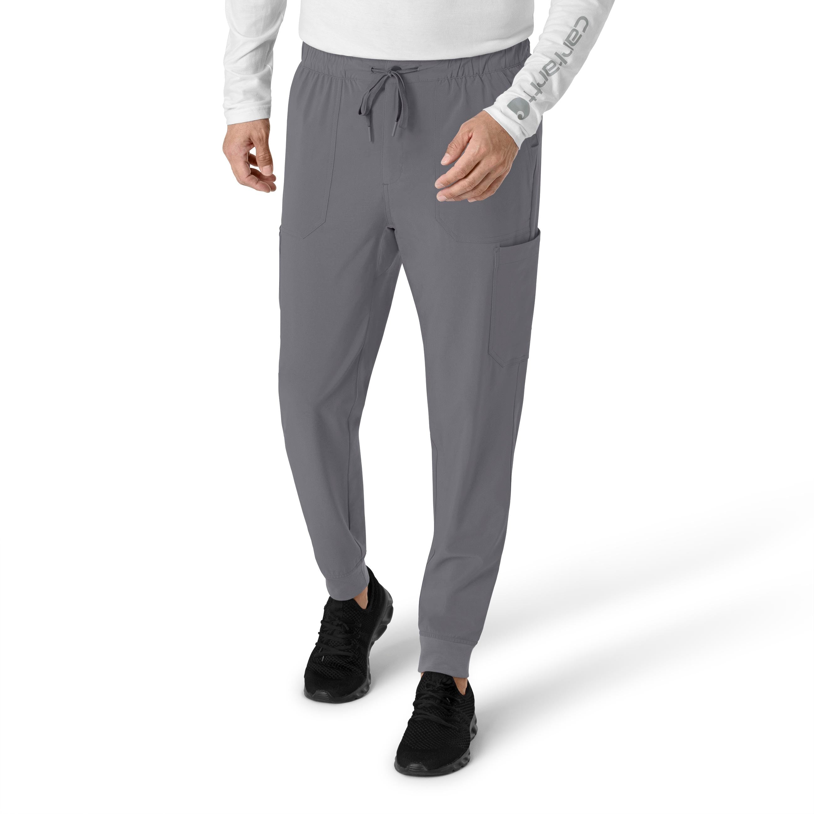 Force Cross-Flex C56310 Men's Jogger Scrub Pants Pewter