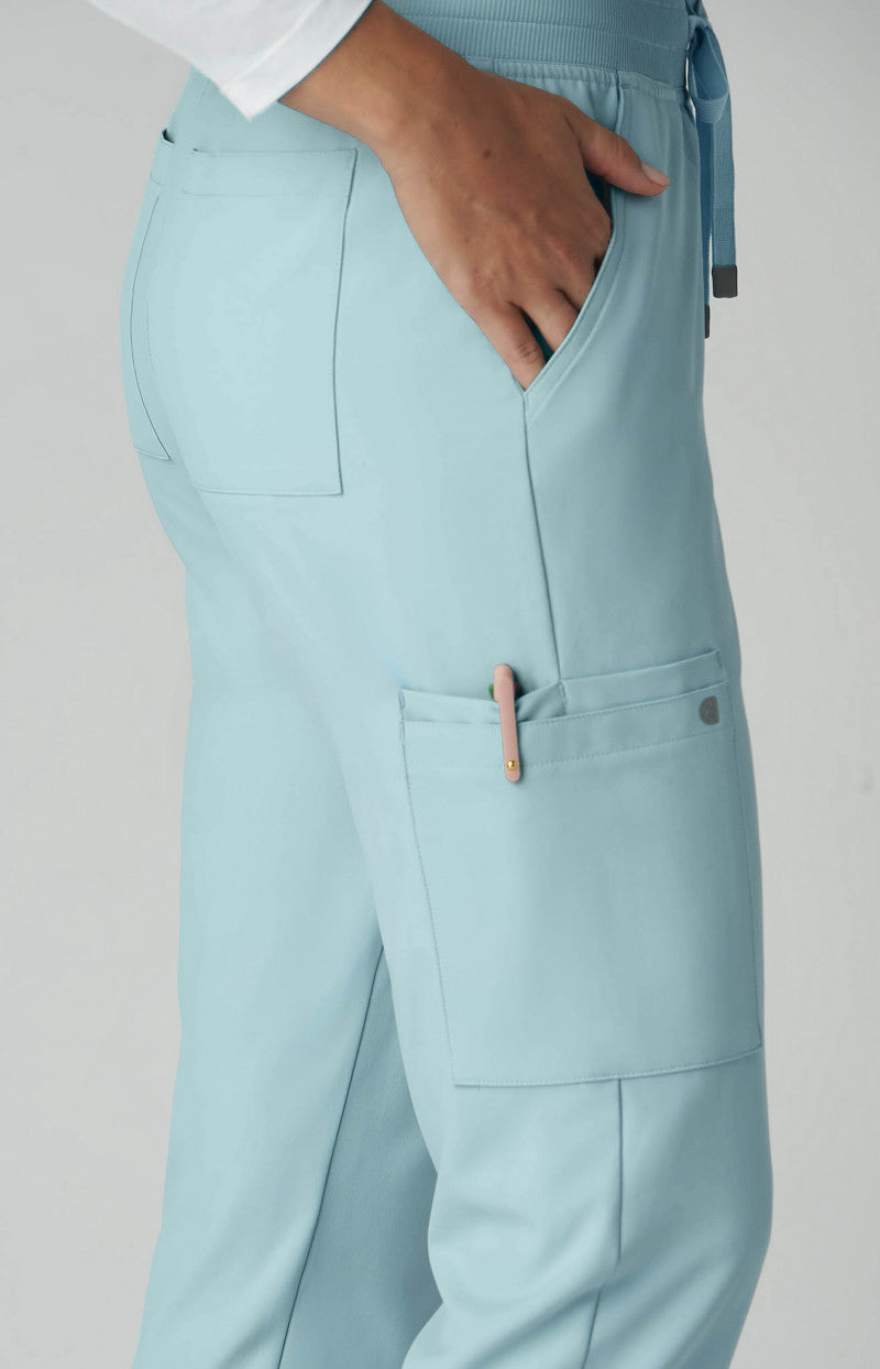 Koi Cureology C701 Atria Pant Blue Steel