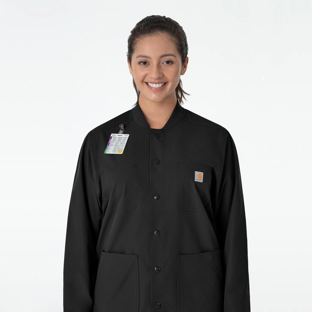 Force Essentials C85013 Unisex Chore Coat Black