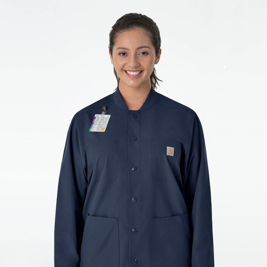 Force Essentials C85013 Unisex Chore Coat Navy
