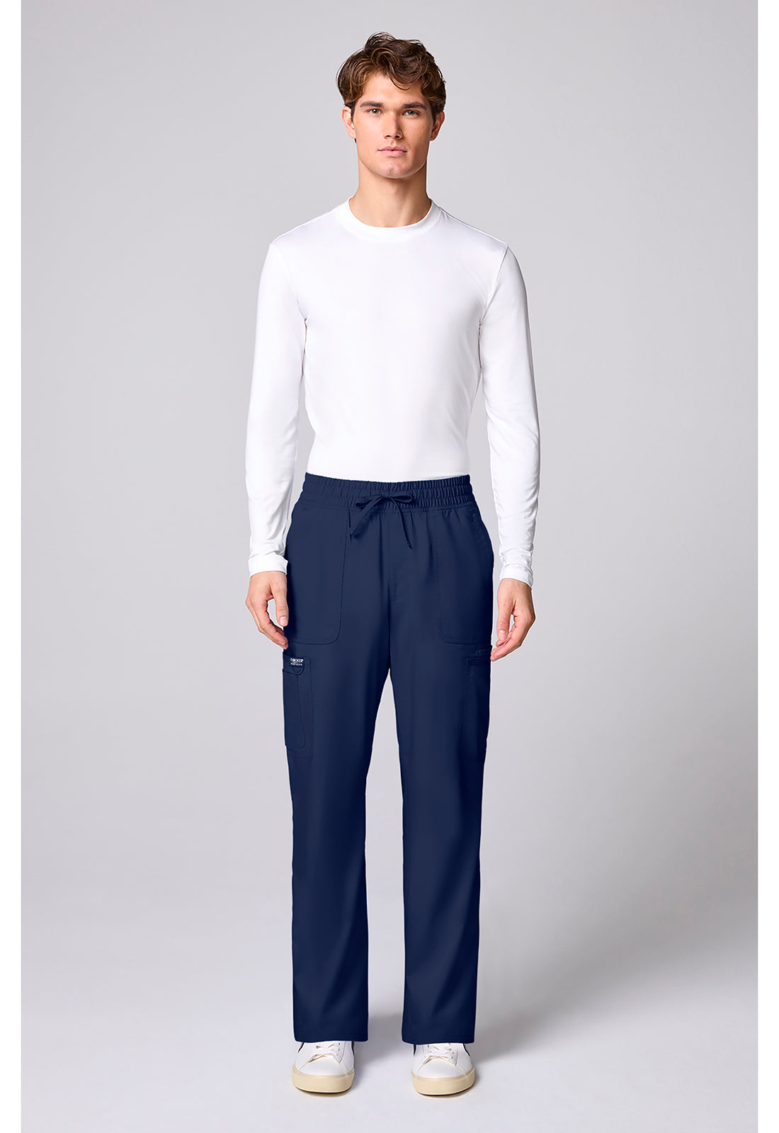 Workwear Revolution CK00001 Men's 12 Pockets Scrub Pantss Navy