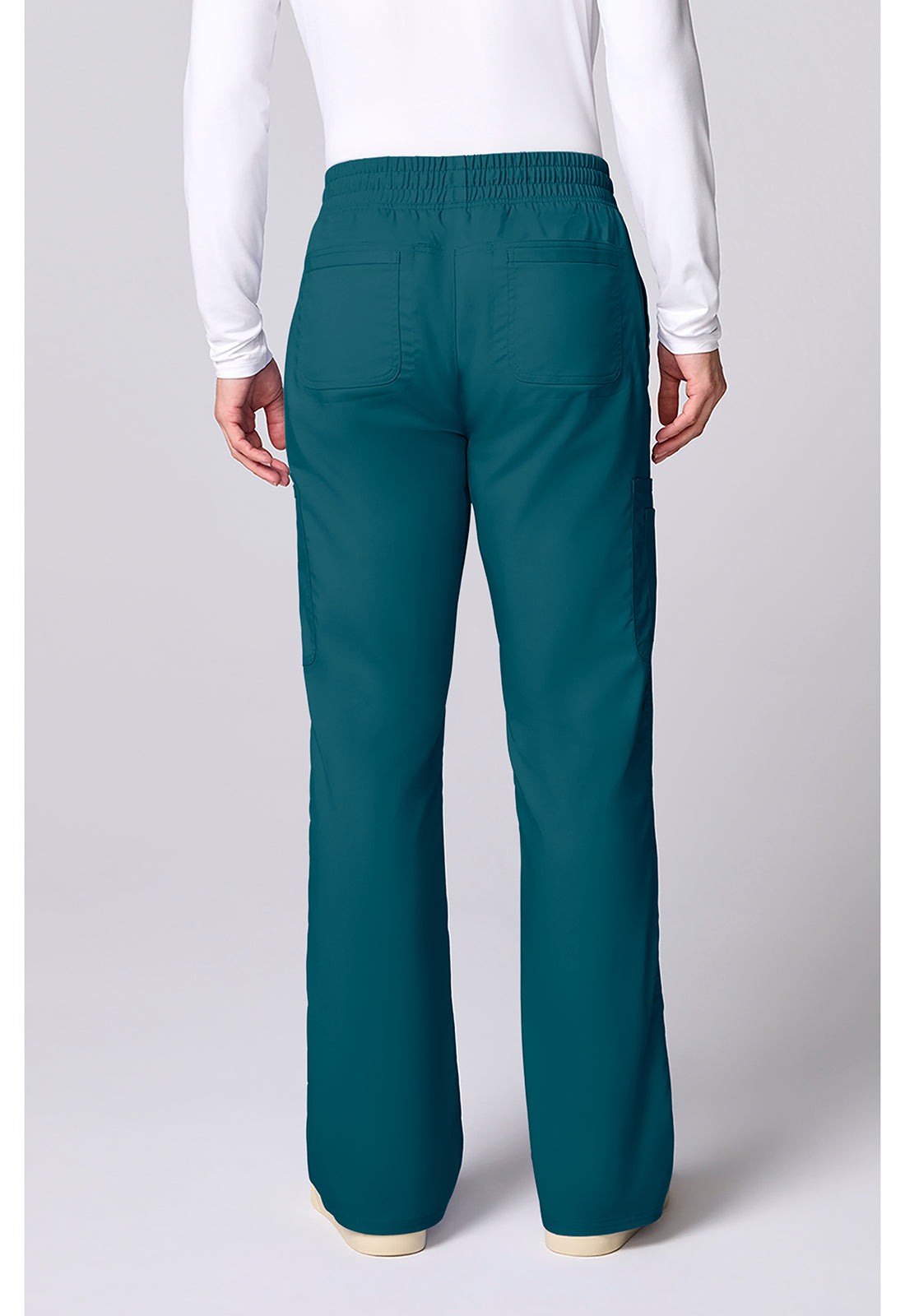 Workwear Revolution CK00001 Men's 12 Pockets Scrub Pantss Caribbean Blue
