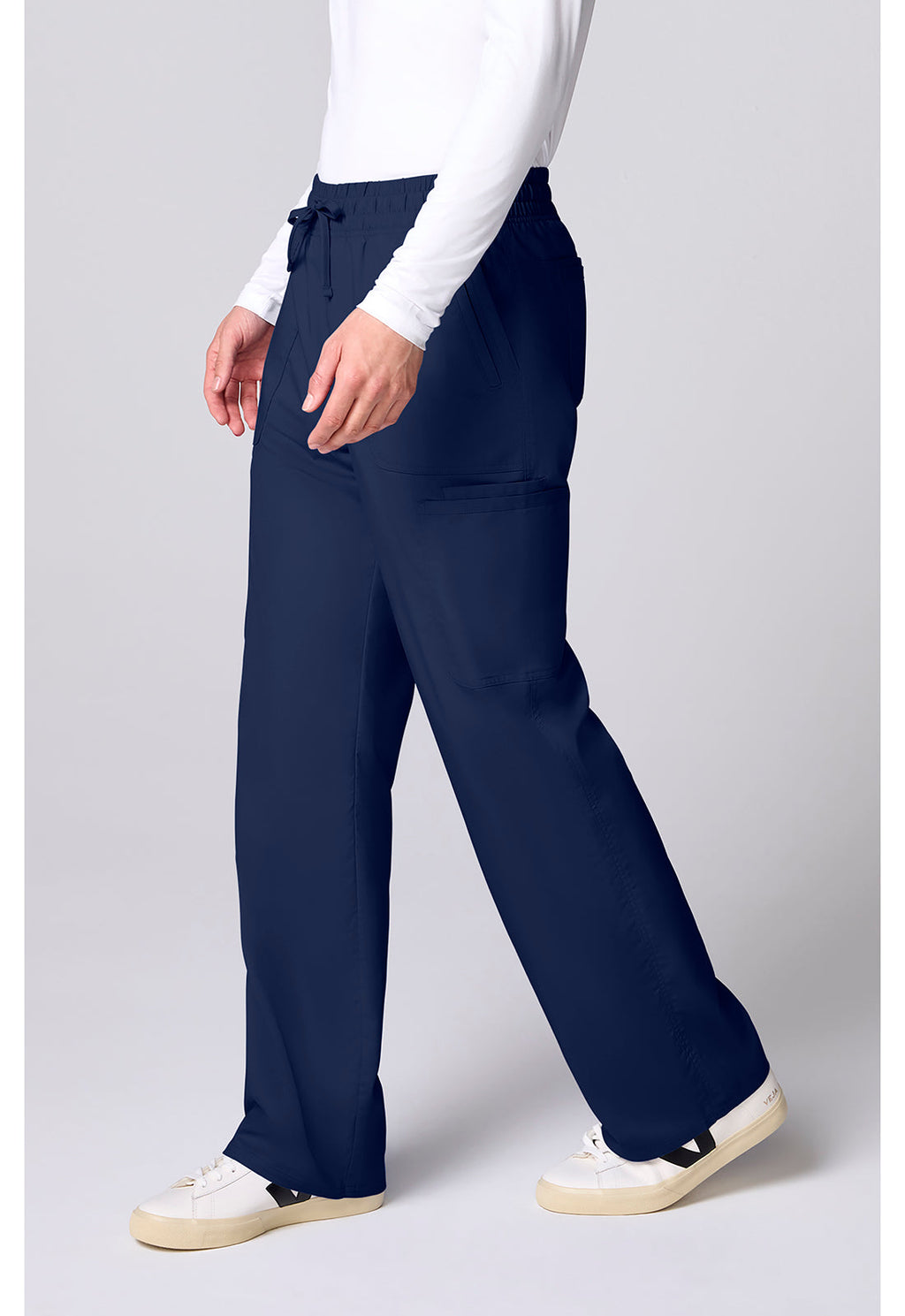 Workwear Revolution CK00001 Men's 12 Pockets Scrub Pantss Navy