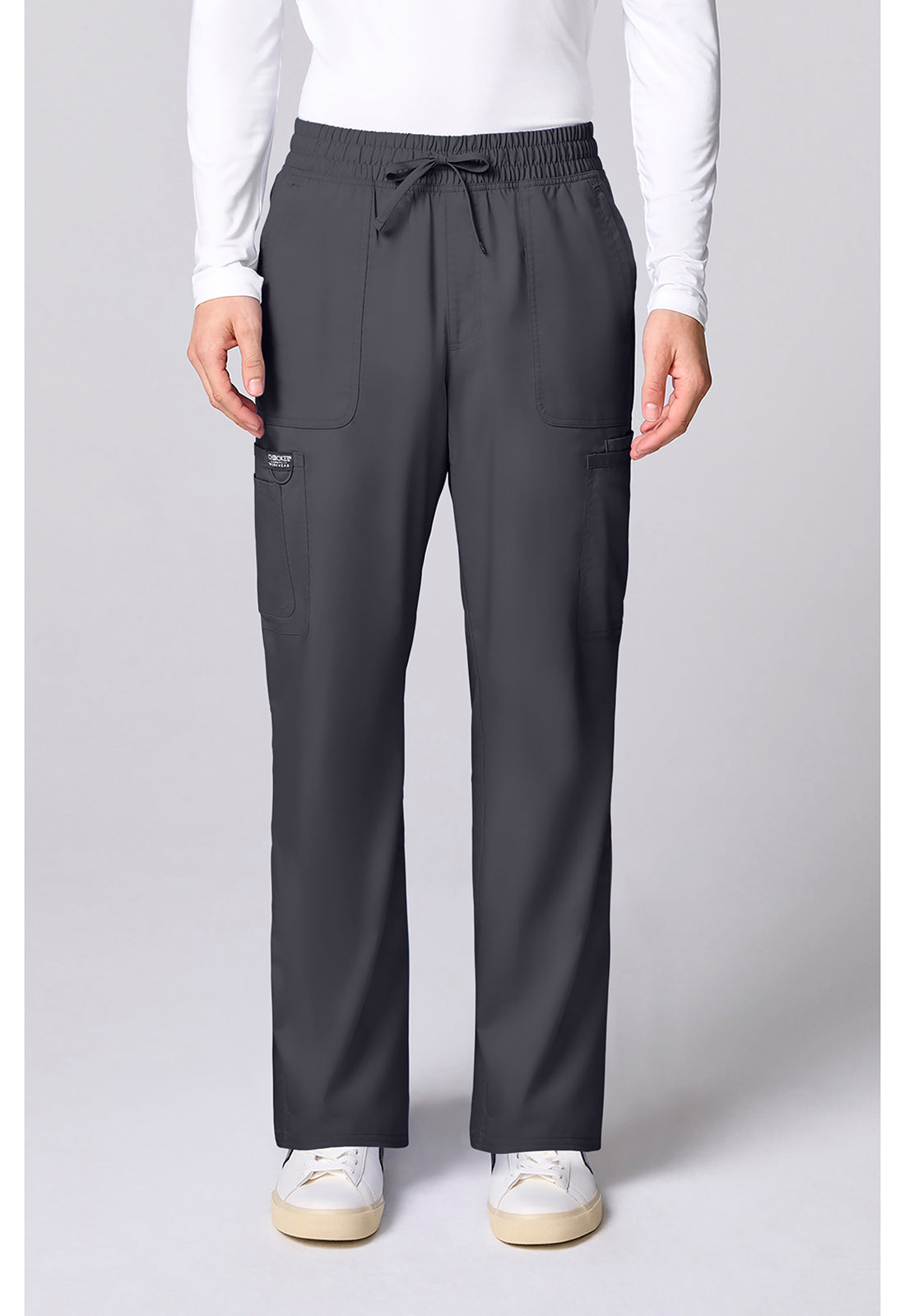 Workwear Revolution CK00001 Men's 12 Pockets Scrub Pantss Pewter