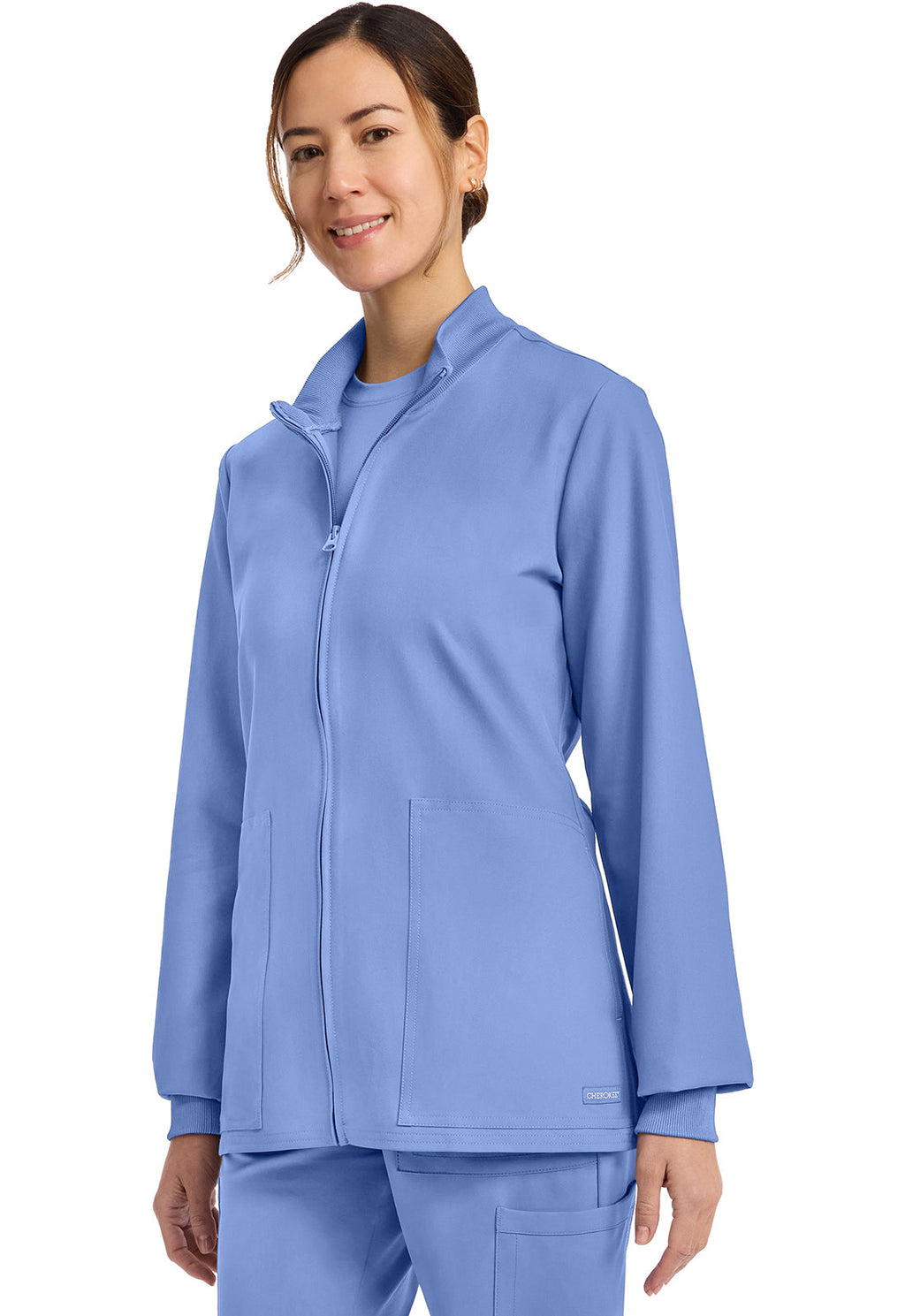 Originals Ultra CK00013A Zip Up Scrub Jackets Ciel Blue