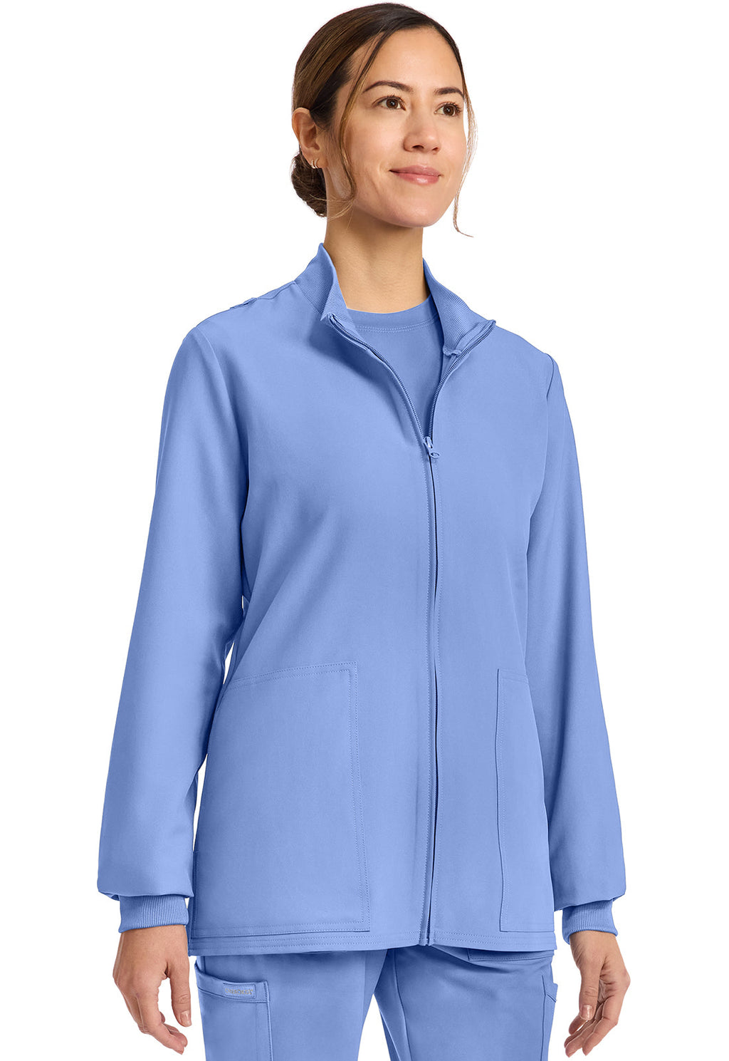 Originals Ultra CK00013A Zip Up Scrub Jackets Ciel Blue