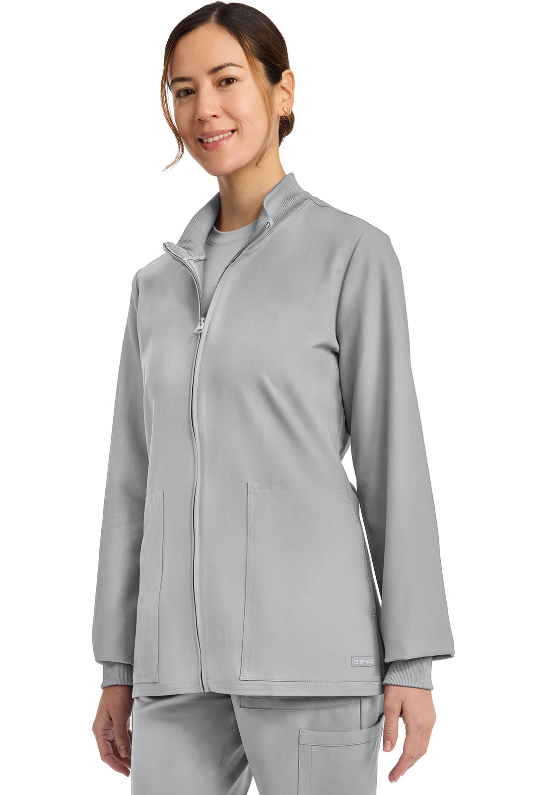 Originals Ultra CK00013A Zip Up Scrub Jackets Grey