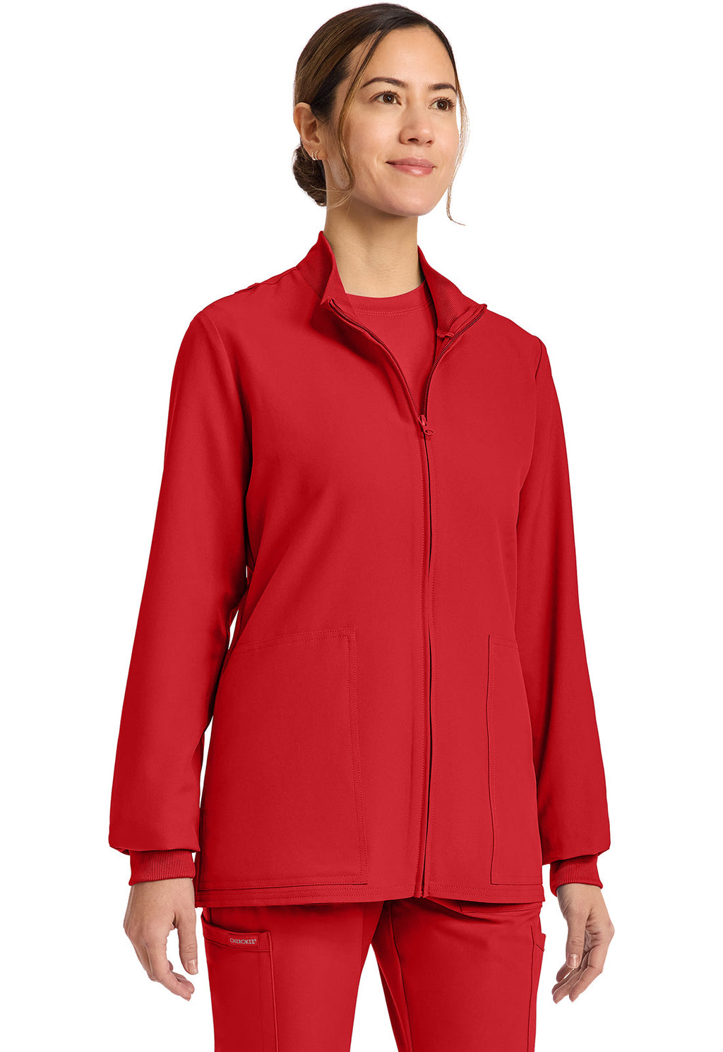 Originals Ultra CK00013A Zip Up Scrub Jackets Red