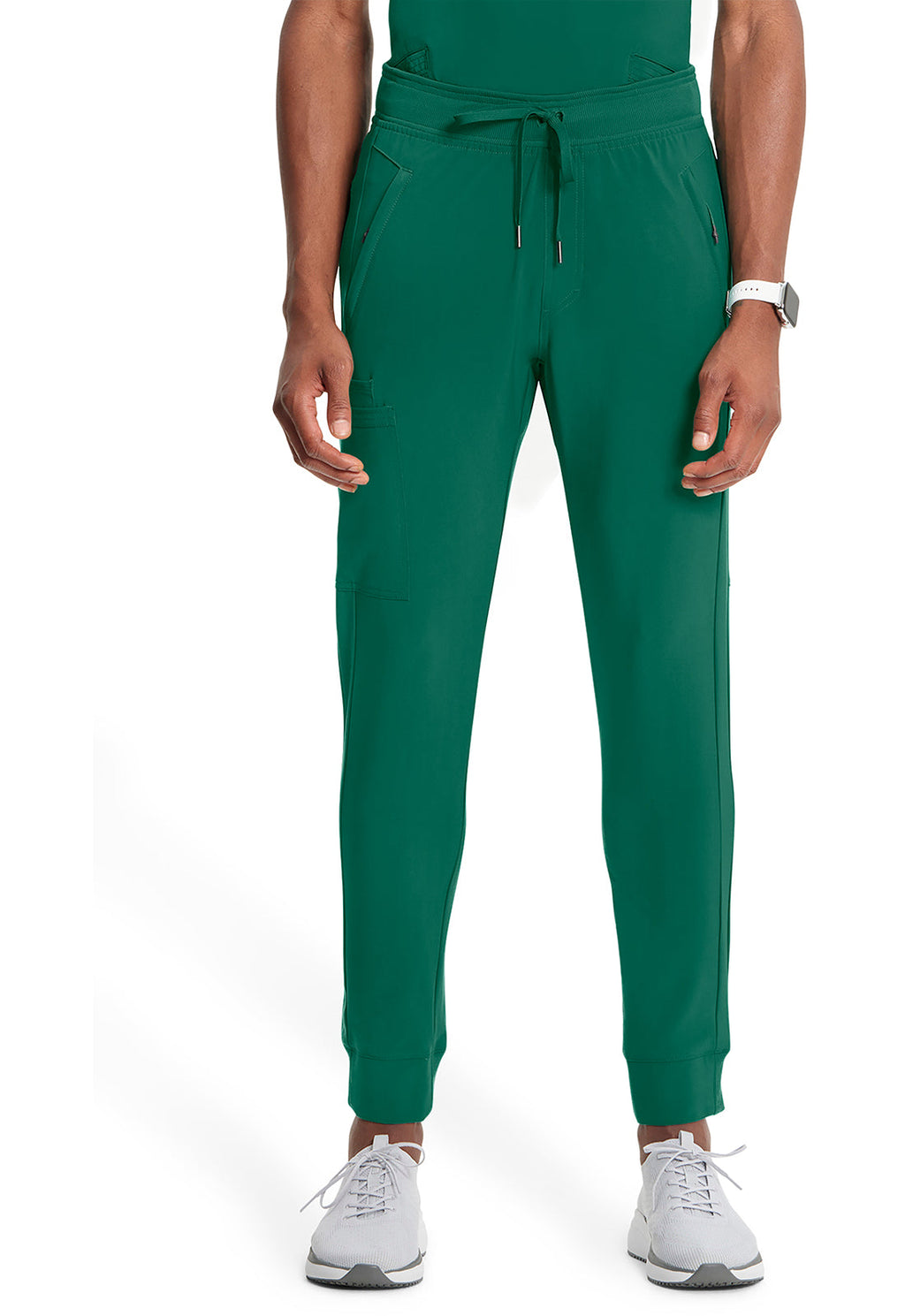 Infinity CK004A Men's Mid Rise Scrub Joggers Hunter Green
