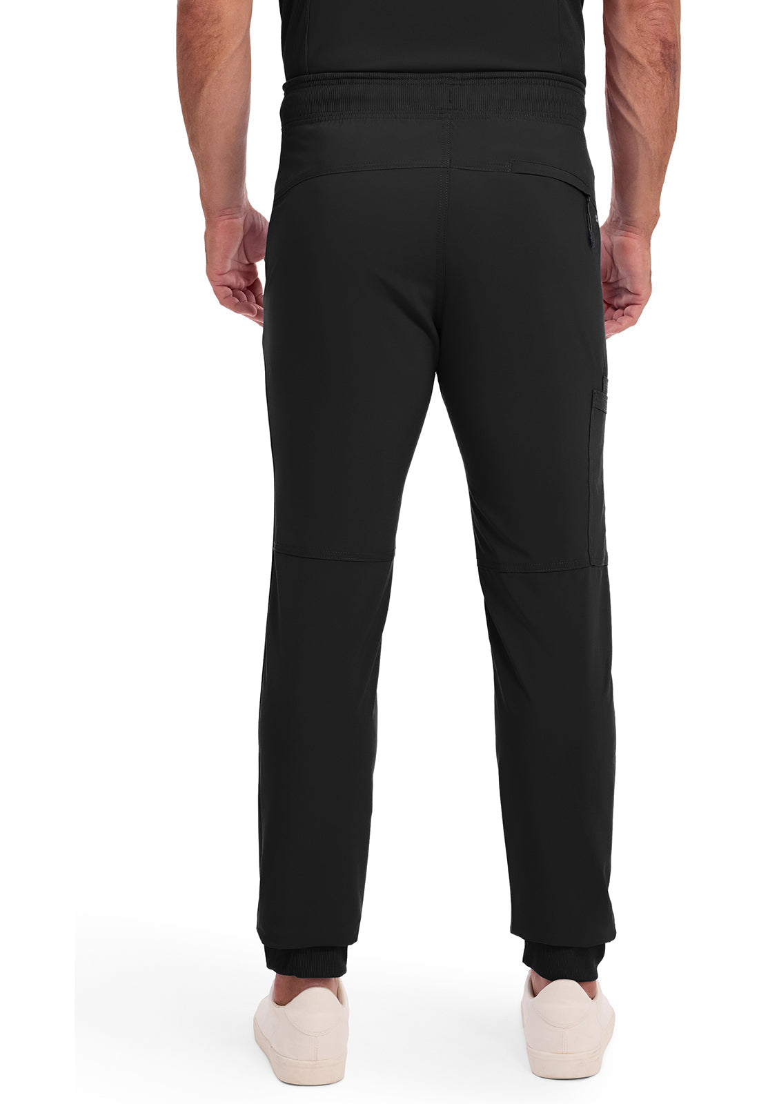 Infinity CK004A Men's Mid Rise Scrub Joggers Black
