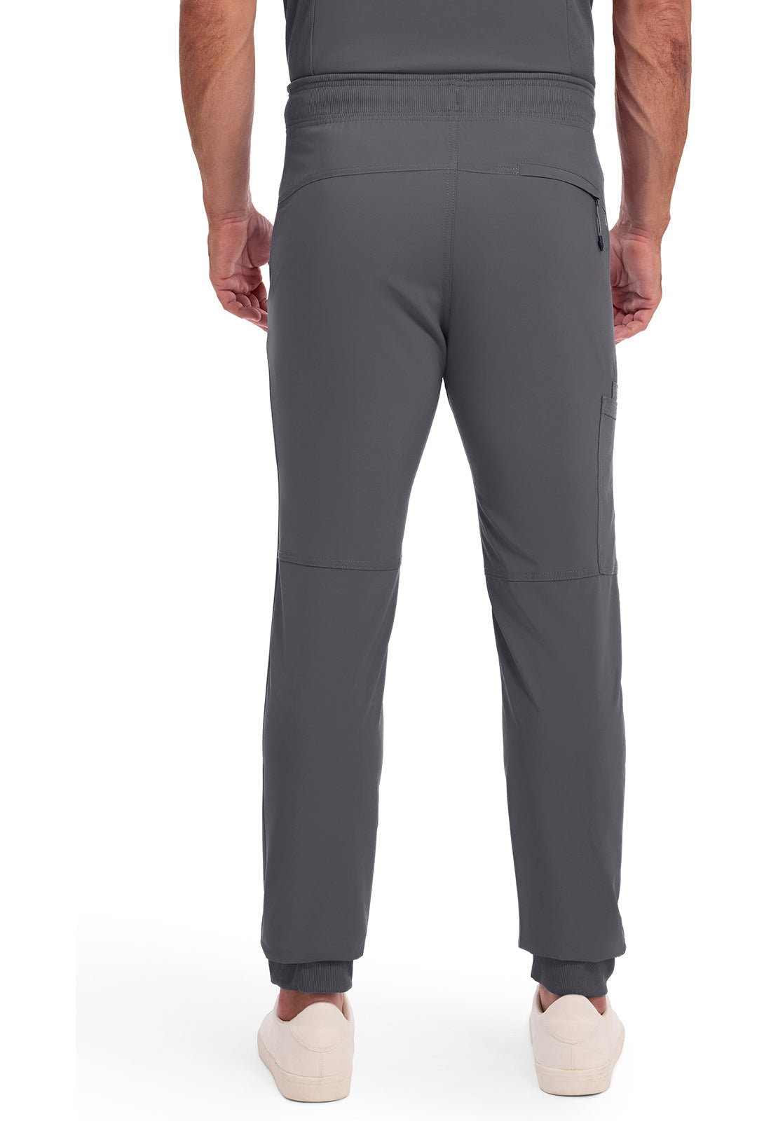 Infinity CK004A Men's Mid Rise Scrub Joggers Pewter