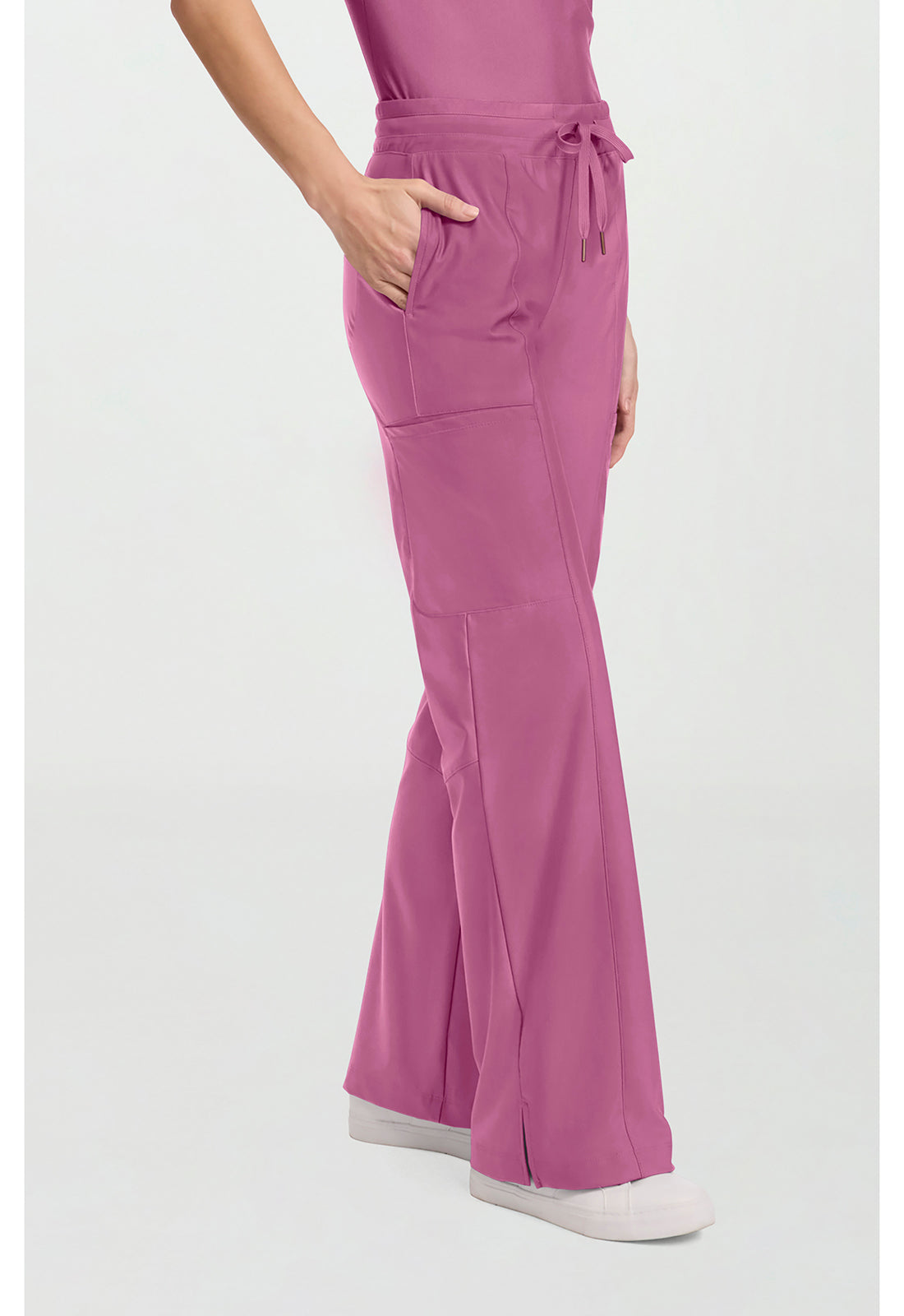 Form CK026 Women's 5-Pocket Trouser Leg Scrub Pants Dusty Mauve