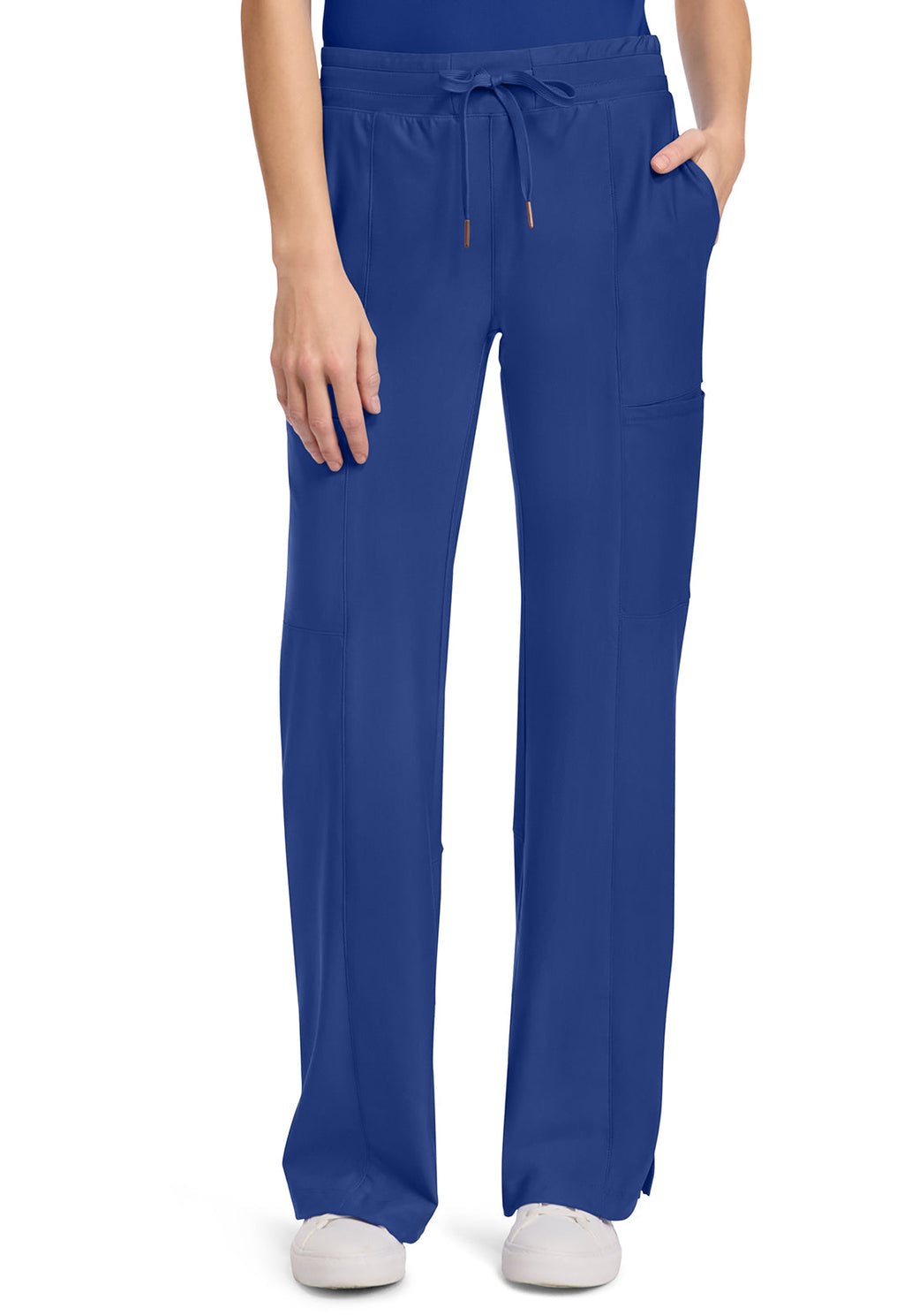 Form CK026 Women's 5-Pocket Trouser Leg Scrub Pants Galaxy Blue