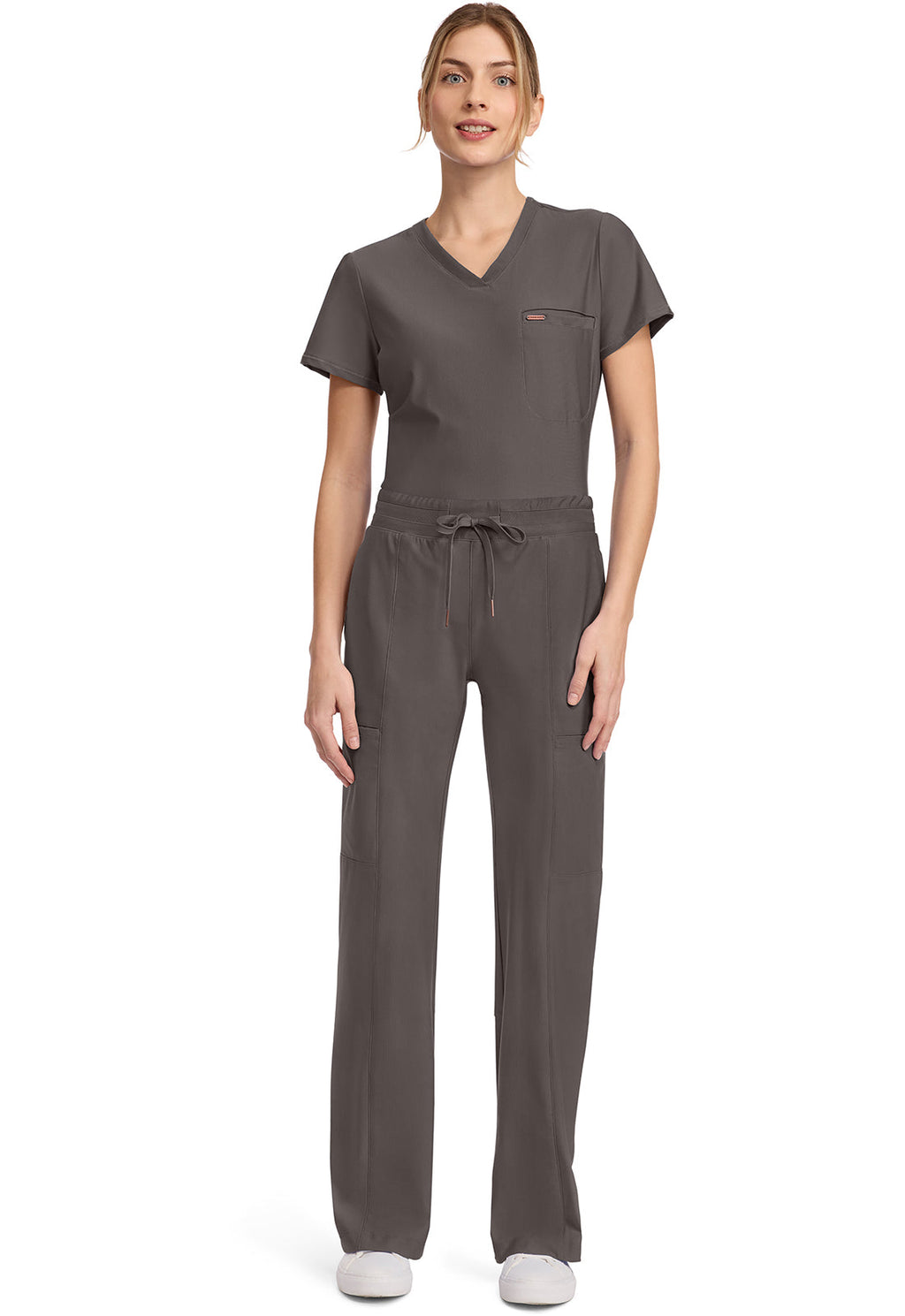 Form CK026 Women's 5-Pocket Trouser Leg Scrub Pants Iron