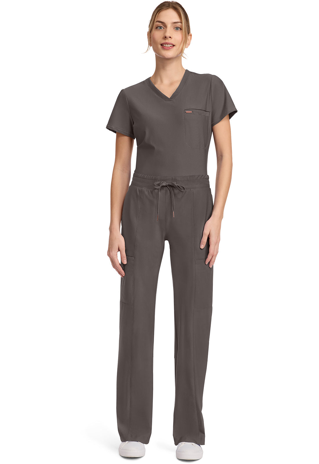 Form CK026 Women's 5-Pocket Trouser Leg Scrub Pants Iron