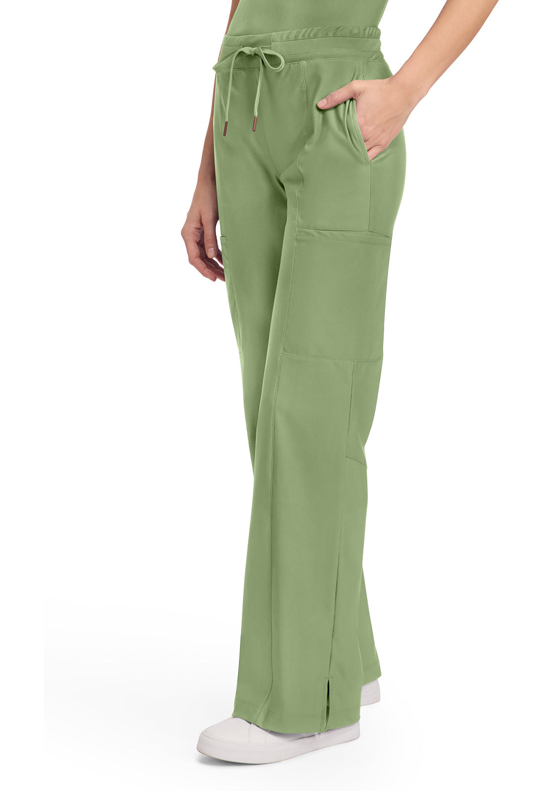 Form CK026 Women's 5-Pocket Trouser Leg Pants Bright Sage