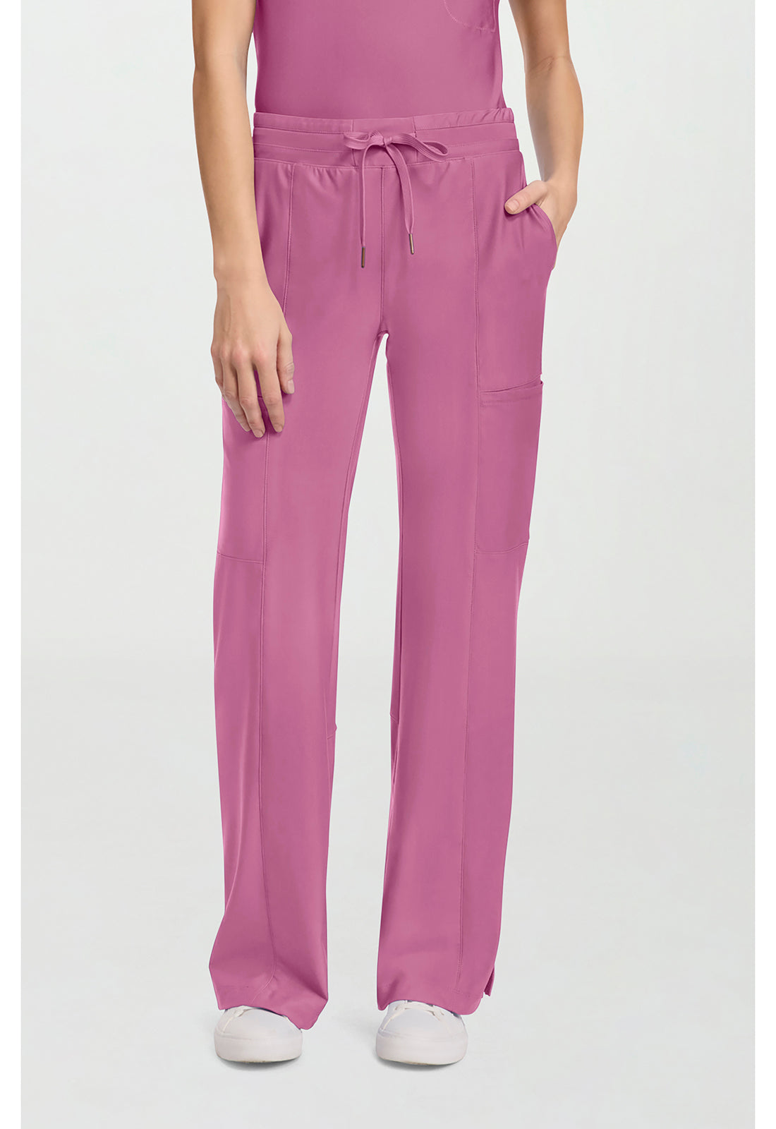 Form CK026 Women's 5-Pocket Trouser Leg Scrub Pants Dusty Mauve