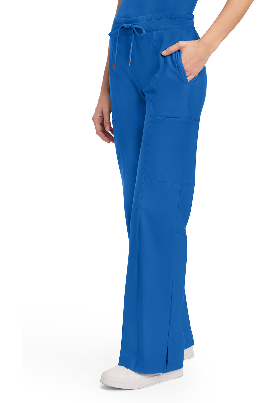 Form CK026 Women's 5-Pocket Trouser Leg Scrub Pants Royal