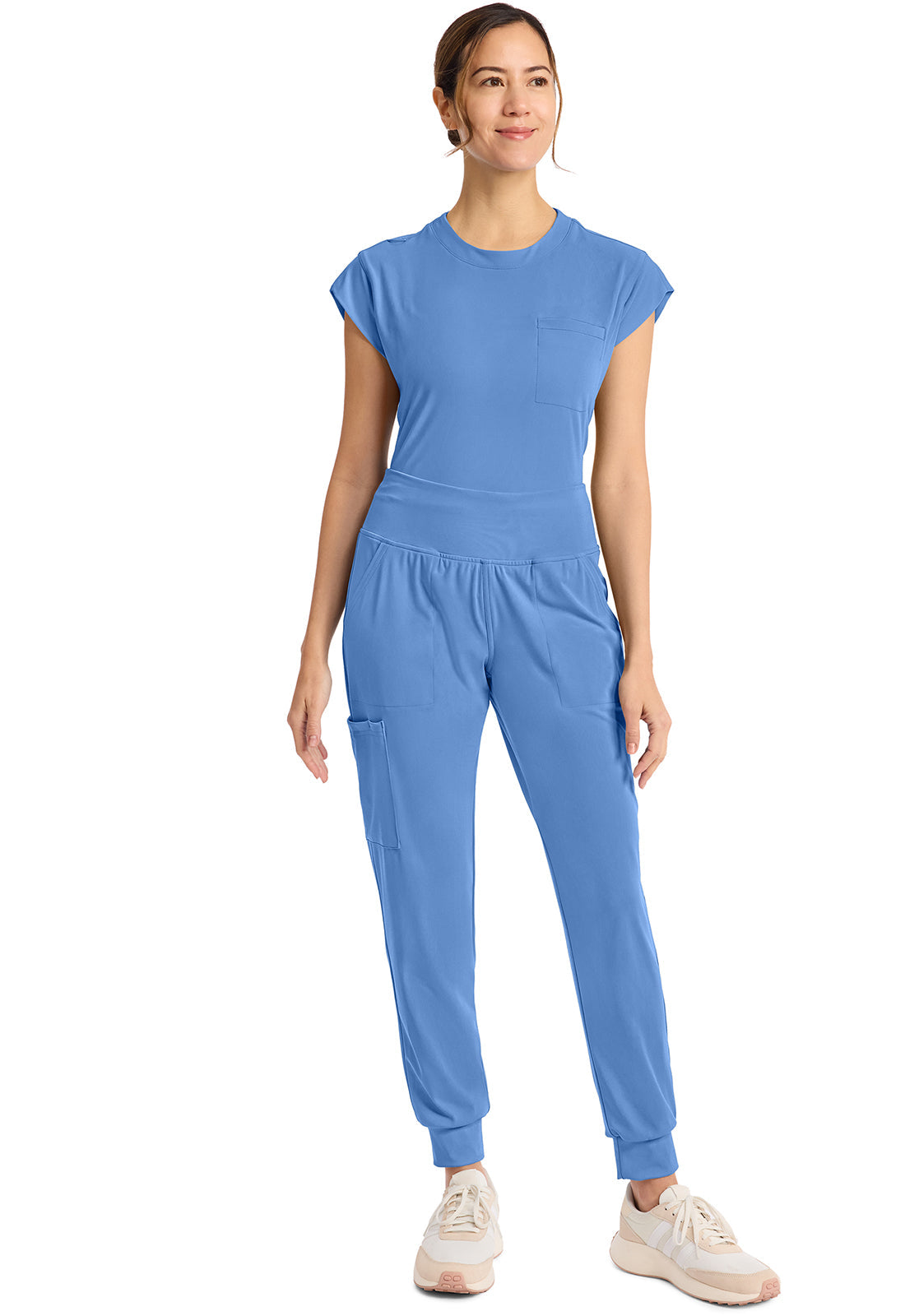 Achieve CK033 Women's 5 Pocket Jogger Pant Ciel