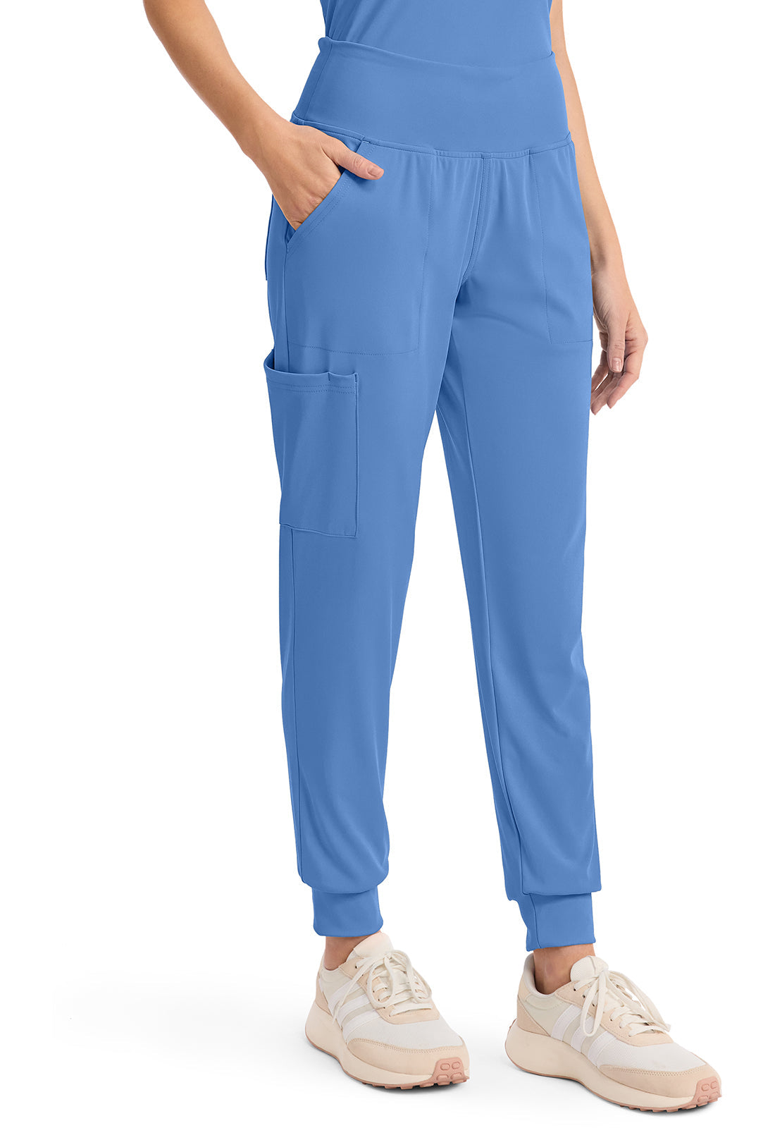 Achieve CK033 Women's 5 Pocket Jogger Pant Ciel