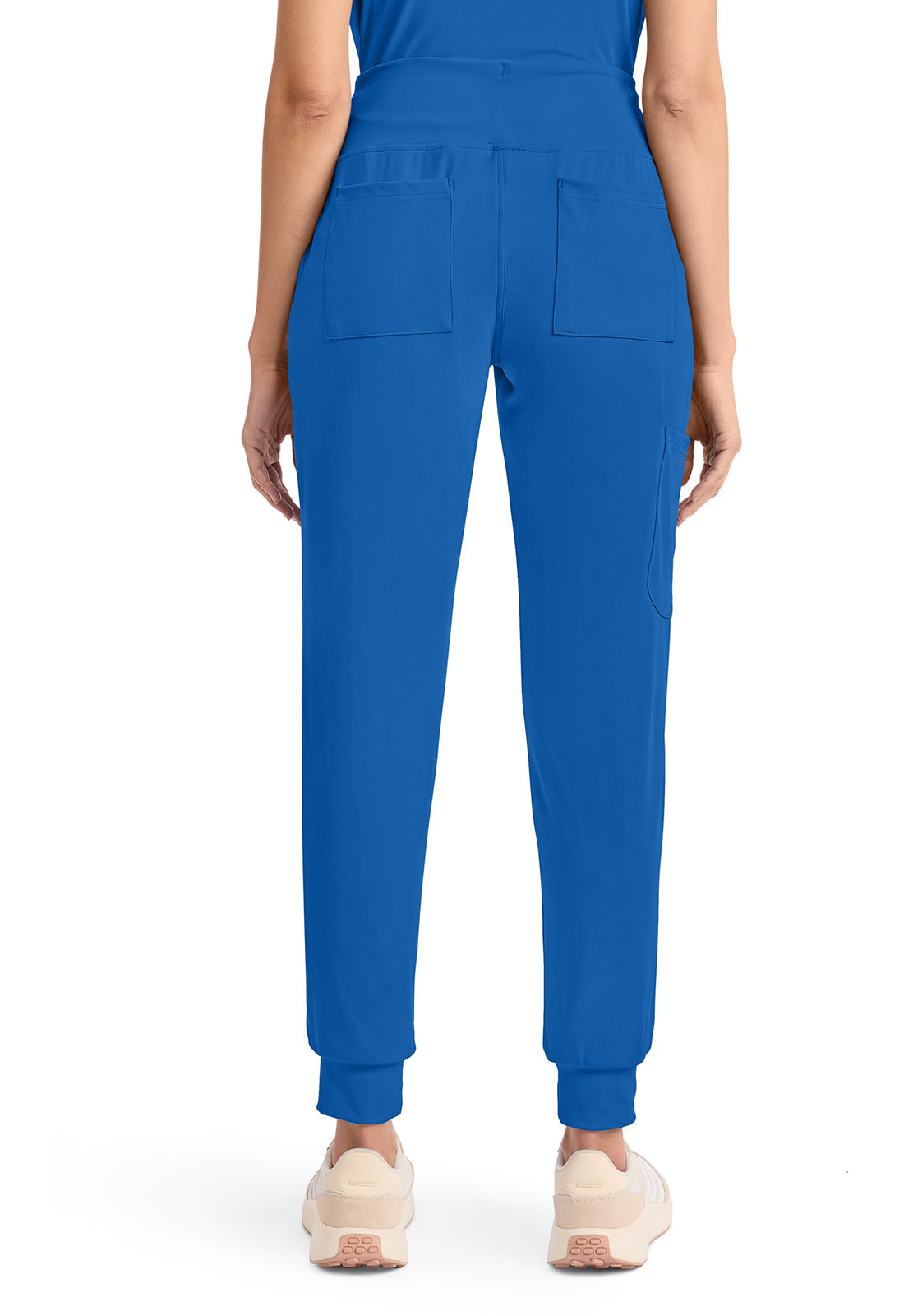 Achieve CK033 Women's 5-Pocket Jogger Scrub Pants Royal