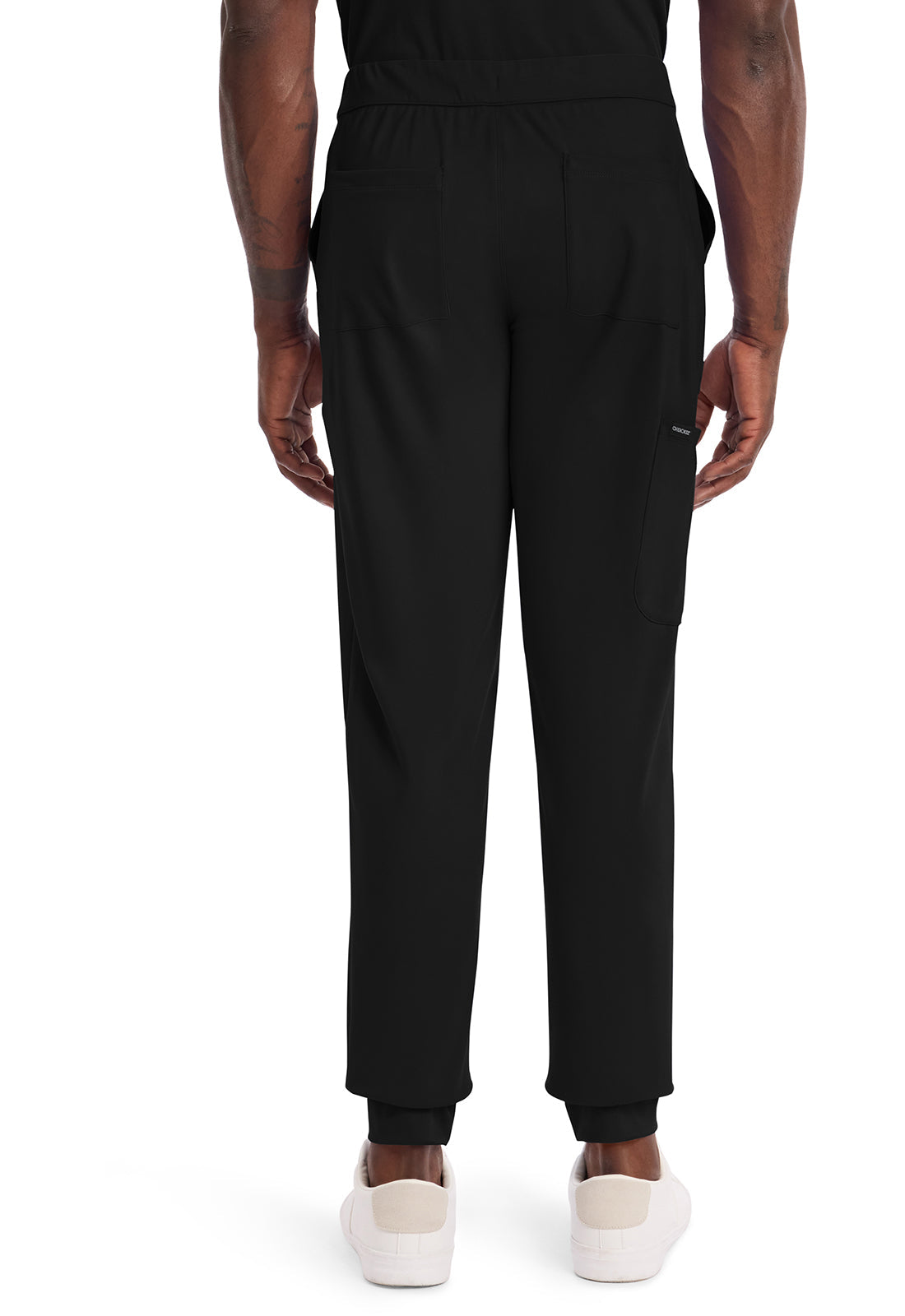 Achieve CK034 Men's Pull-on Jogger Pants Black Image