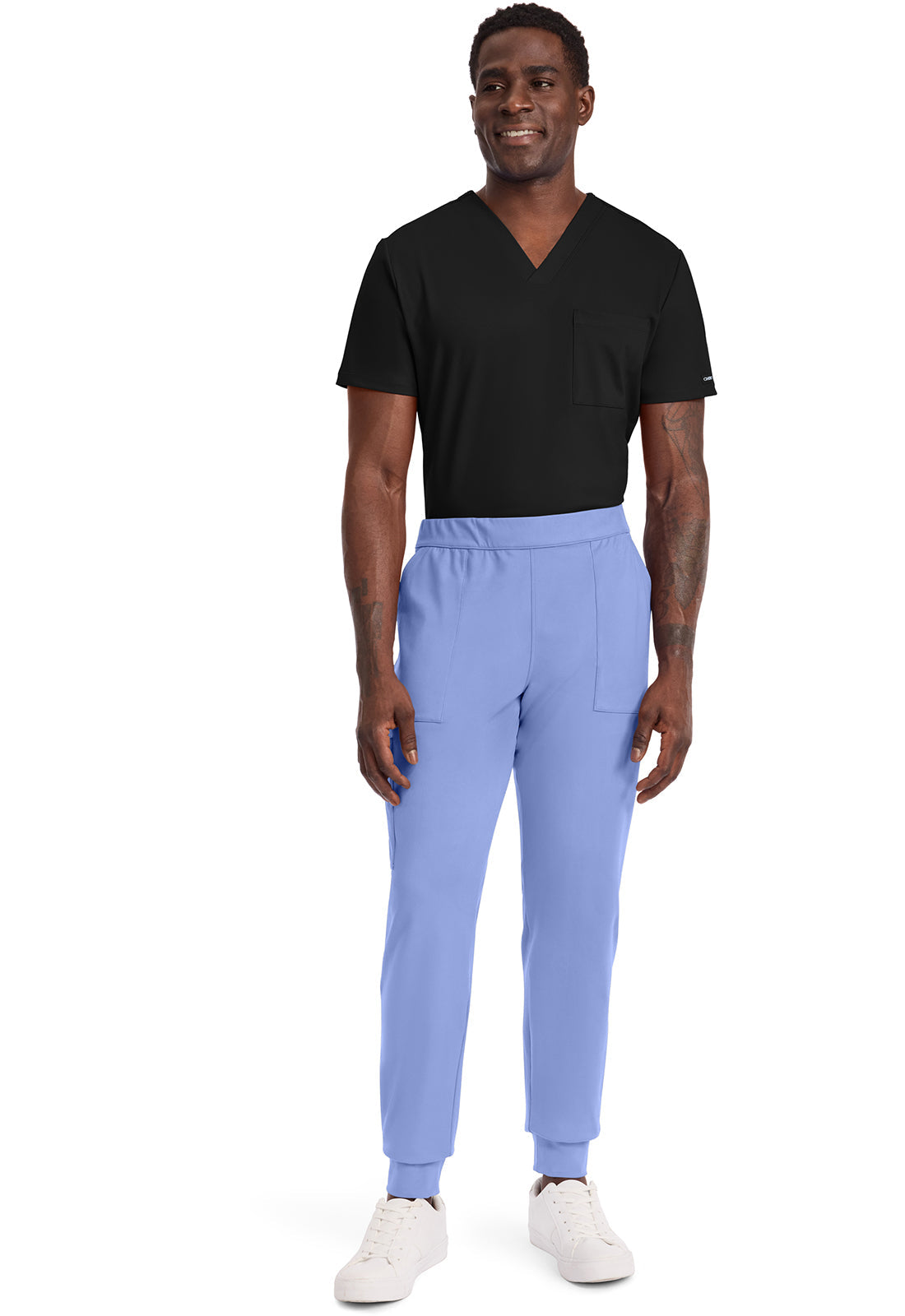 Achieve CK034 Men's Pull-on Jogger Pants Ciel Image