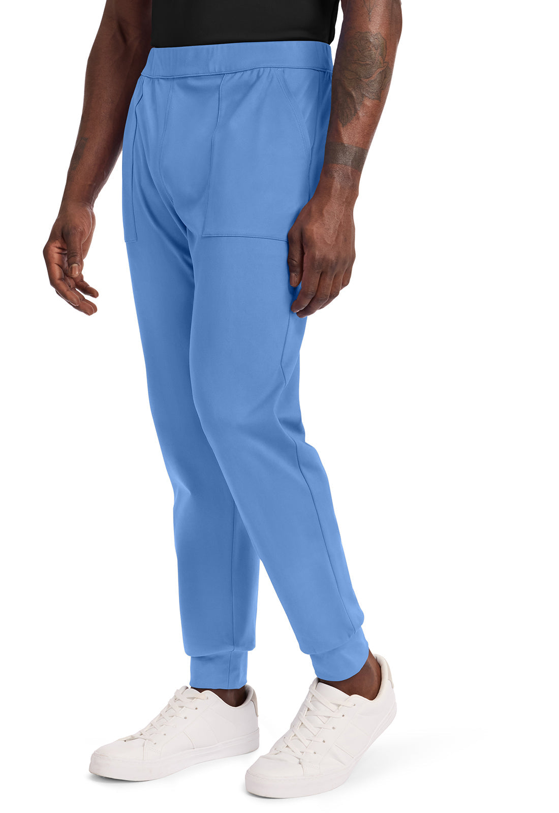 Achieve CK034 Men's 5 Pocket Jogger Pants Ciel