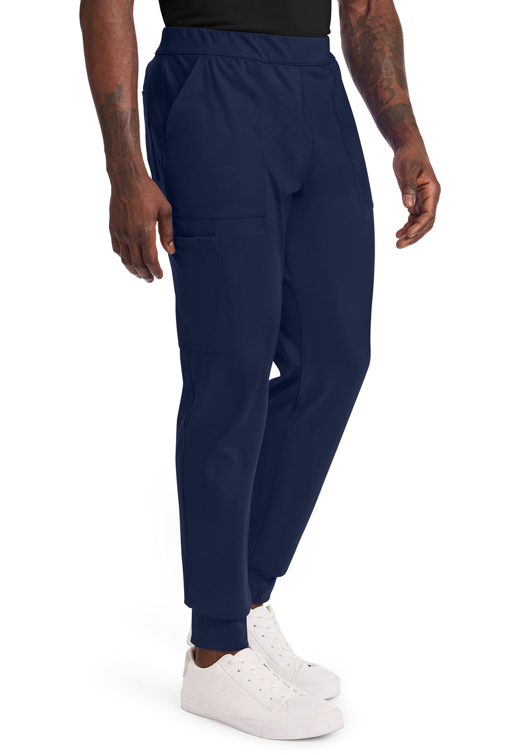 Achieve CK034 Men's Pull-on Jogger Pants Navy Image