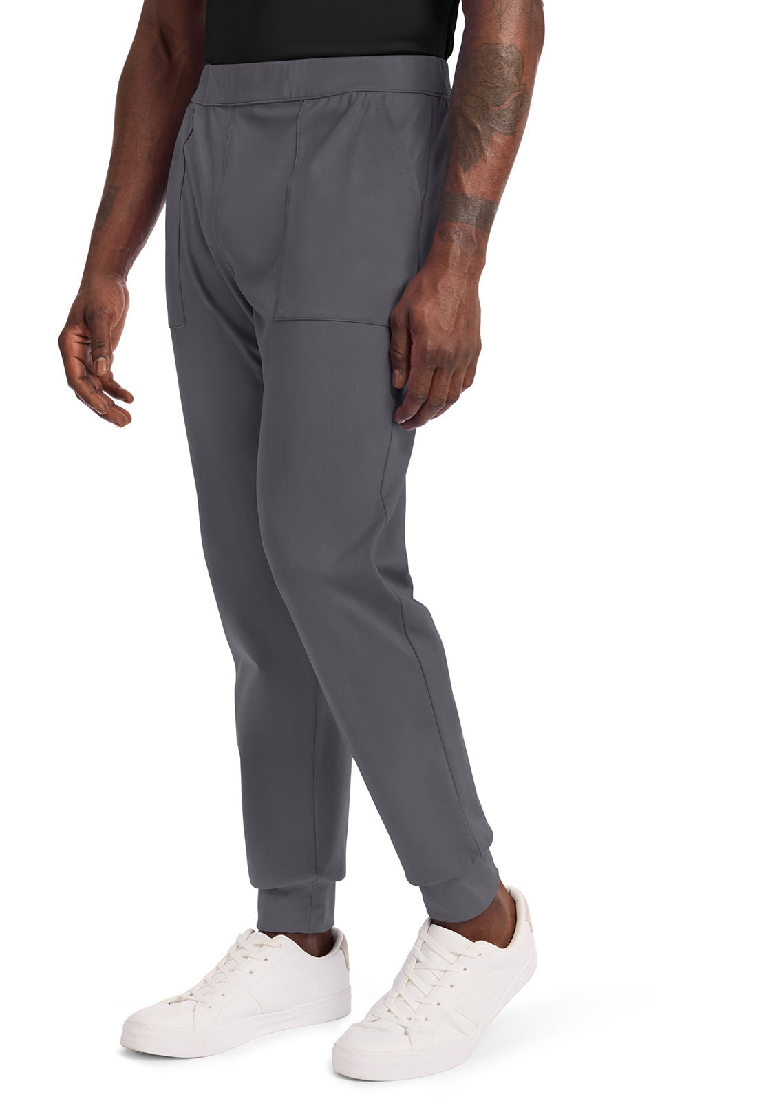 Achieve CK034 Men's Pull-on Jogger Pants Pewter Image