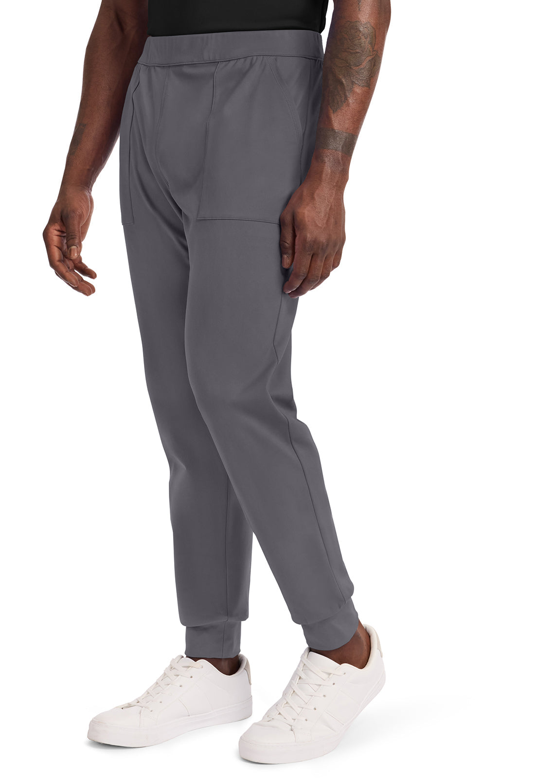 Achieve CK034 Men's Pull-on Jogger Pants Pewter Image