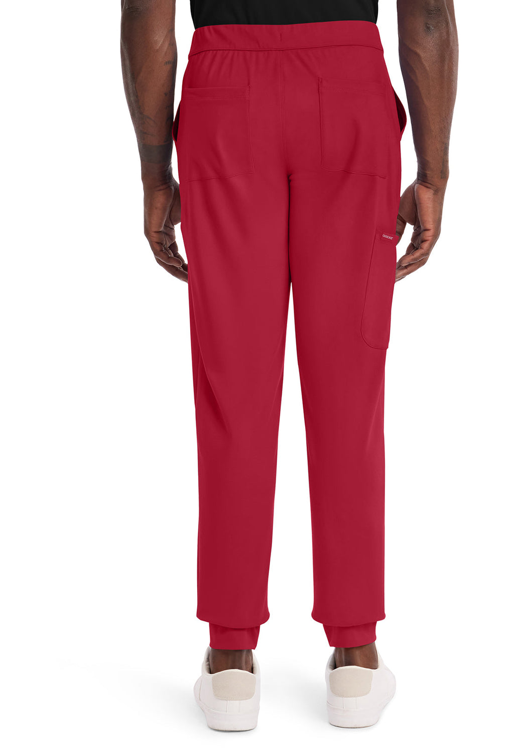 Achieve CK034 Men's Pull-on Jogger Pants Red Image