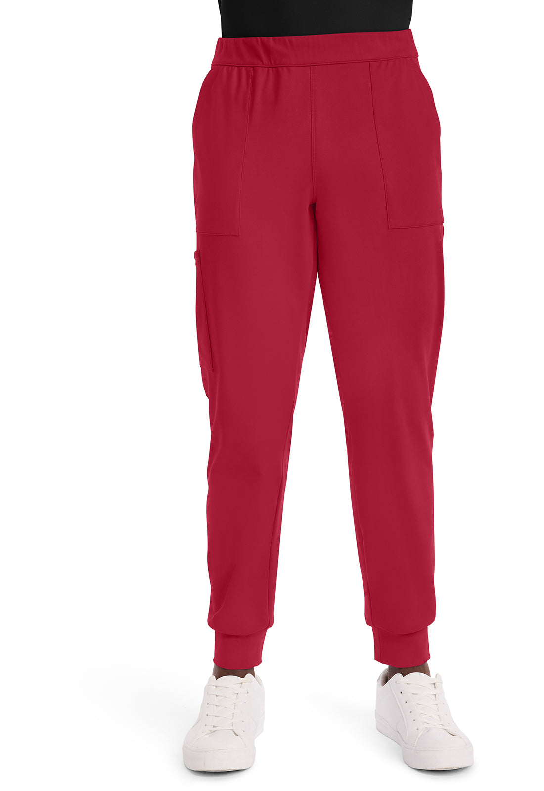 Achieve CK034 Men's Pull-on Jogger Pants Red Image