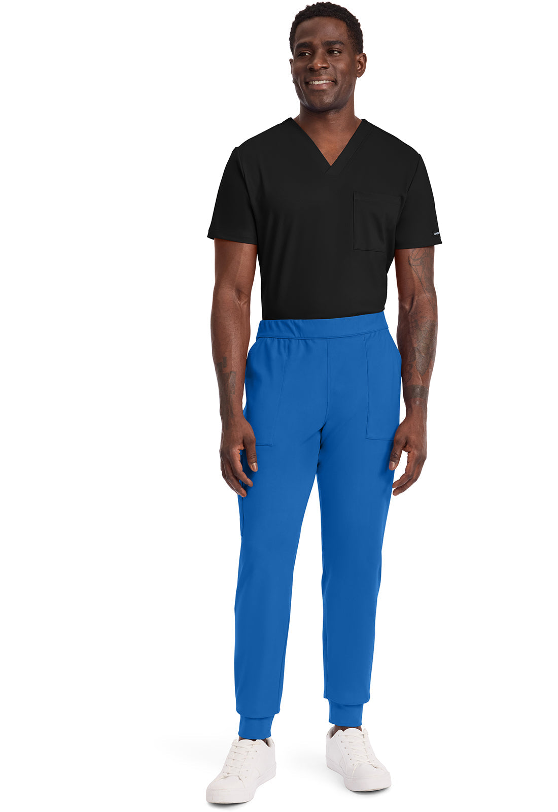 Achieve CK034 Men's Pull-on Jogger Pants Royal Image