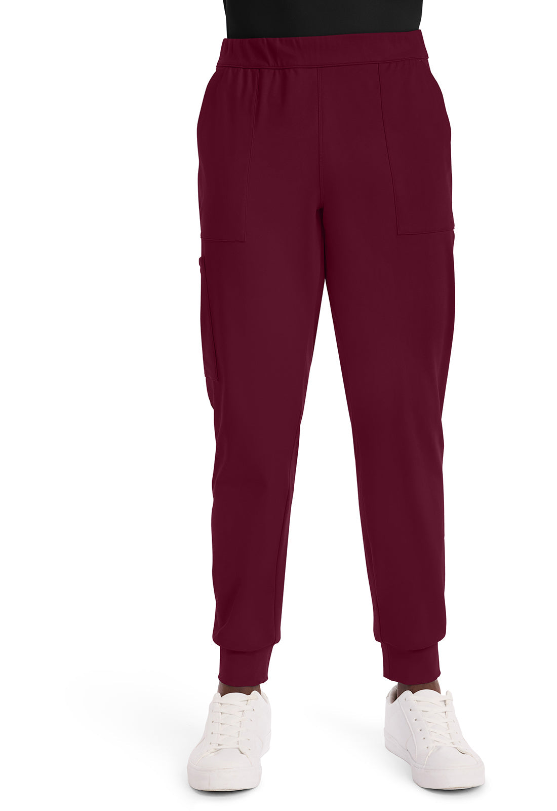 Achieve CK034 Men's 5 Pocket Jogger Pants Wine