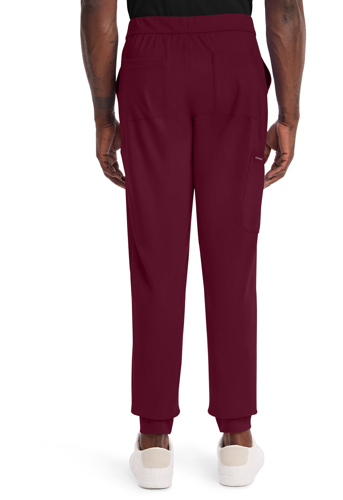 Achieve CK034 Men's 5 Pocket Jogger Pants Wine