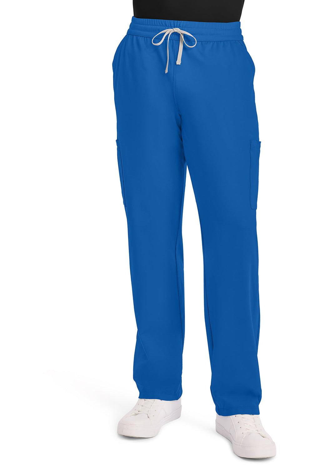 Achieve CK036 Men's 5-Pocket Straight Leg Scrub Pants Royal