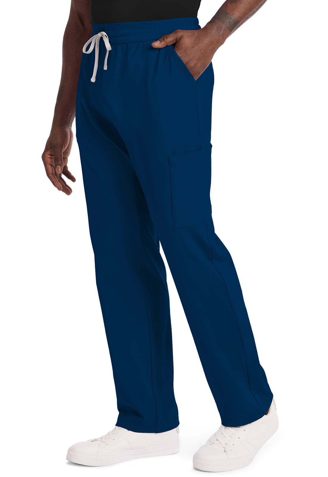 Achieve CK036 Men's 5 Pocket Straight Leg Pant Navy