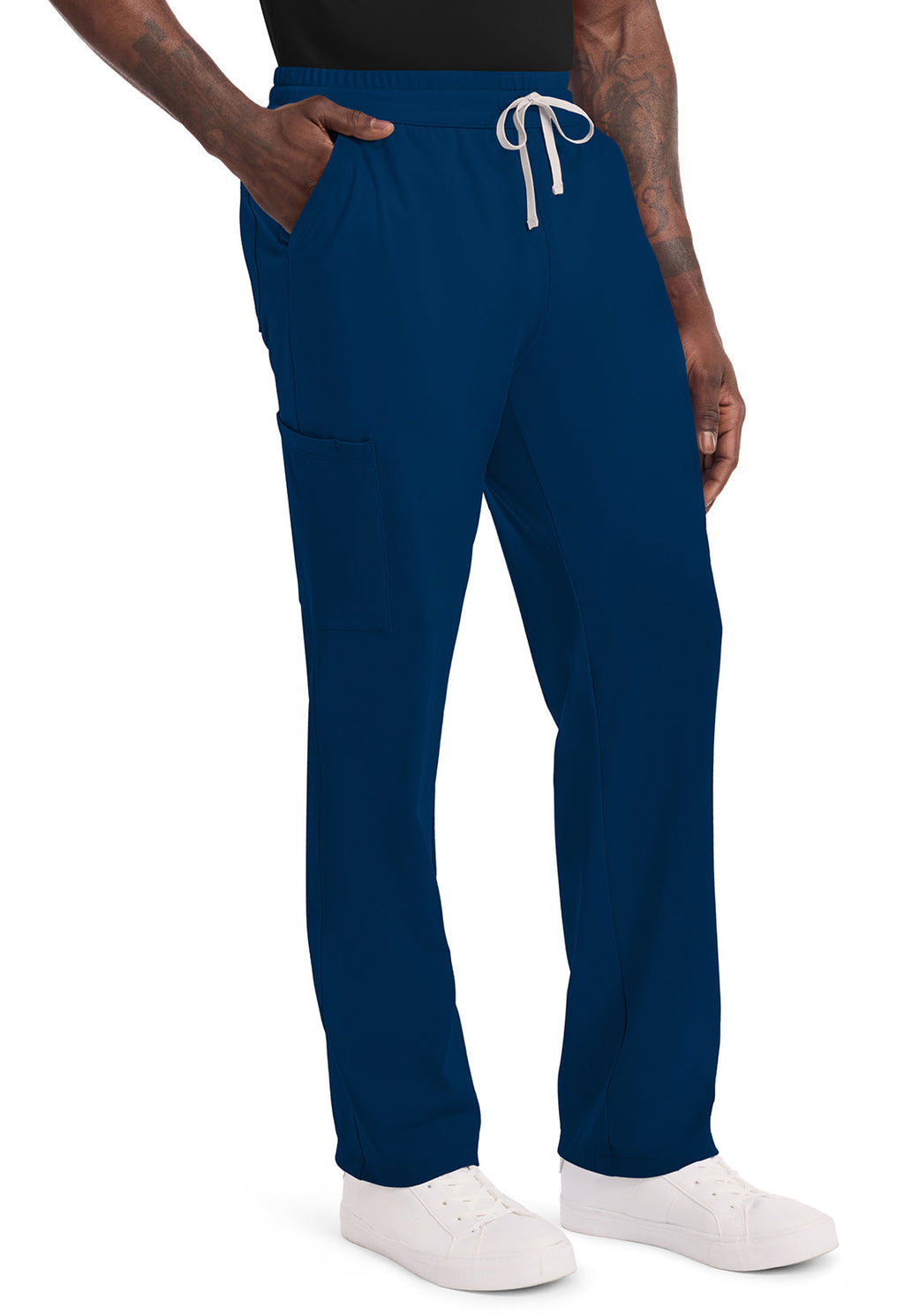 Achieve CK036 Men's 5 Pocket Straight Leg Pant Navy