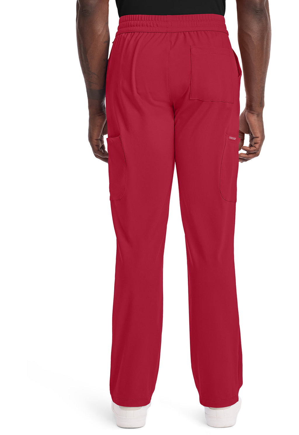 Achieve CK036 Men's 5 Pocket Straight Leg Pant Red