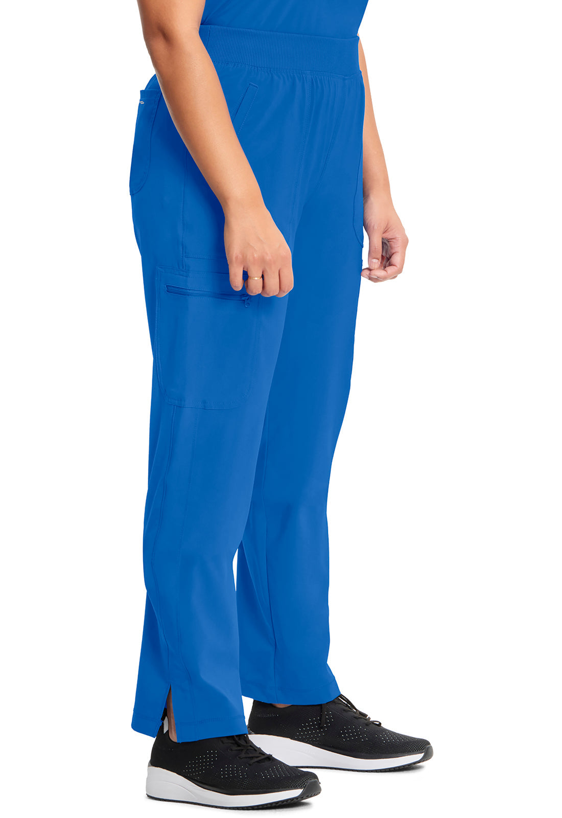 Infinity CK065A Women's Mid Rise Tapered Leg Pull-on Scrub Pants Royal