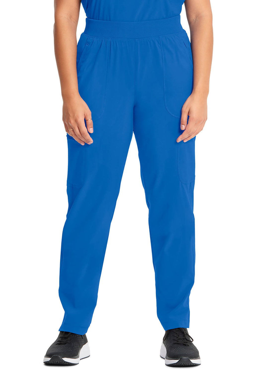 Infinity CK065A Women's Mid Rise Tapered Leg Pull-on Scrub Pants Royal