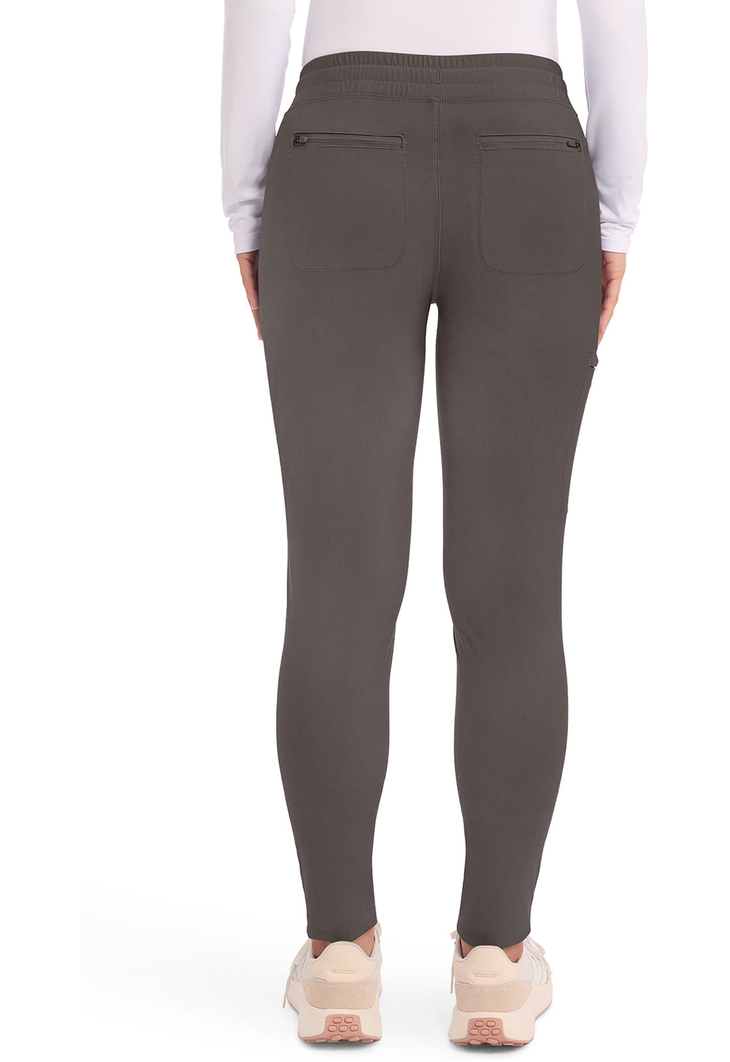 Form CK095 Women's Mid Rise Tapered Leg Drawstring Scrub Pants Iron