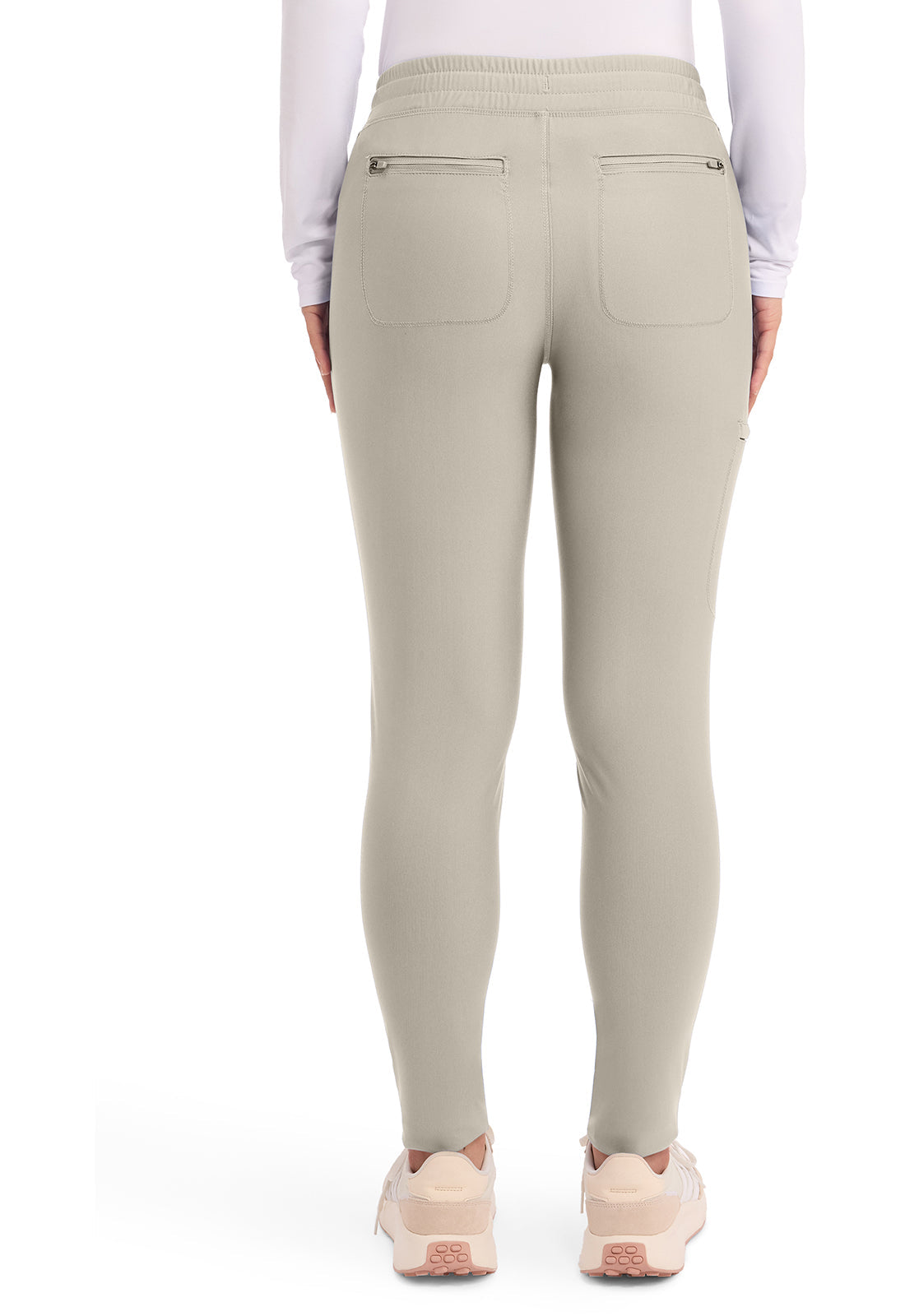 Form CK095 Mid Rise Tapered Leg Drawstring Pants Summer Sand