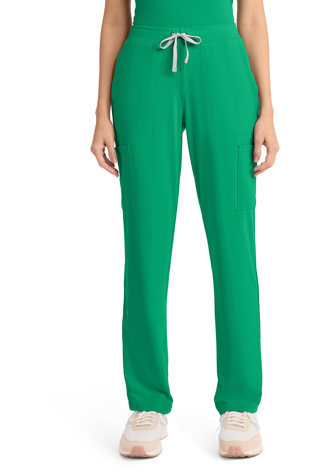 Achieve CK096 Women's 5 Pocket Straight Leg Pant Green Apple