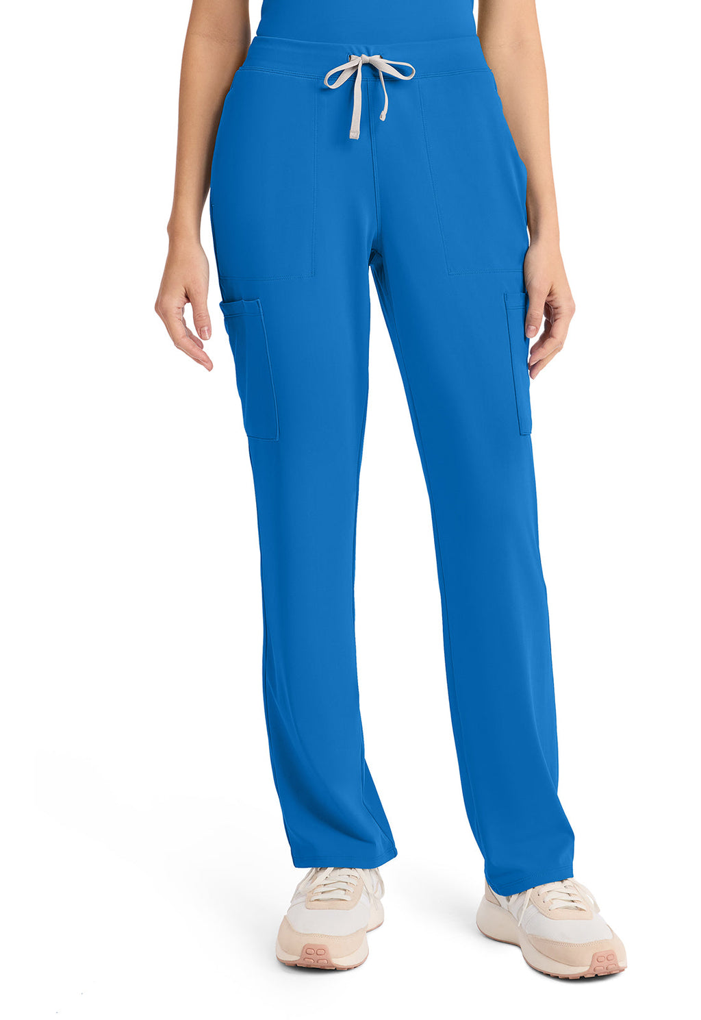 Achieve CK096 Women's 5 Pocket Straight Leg Pant True blue